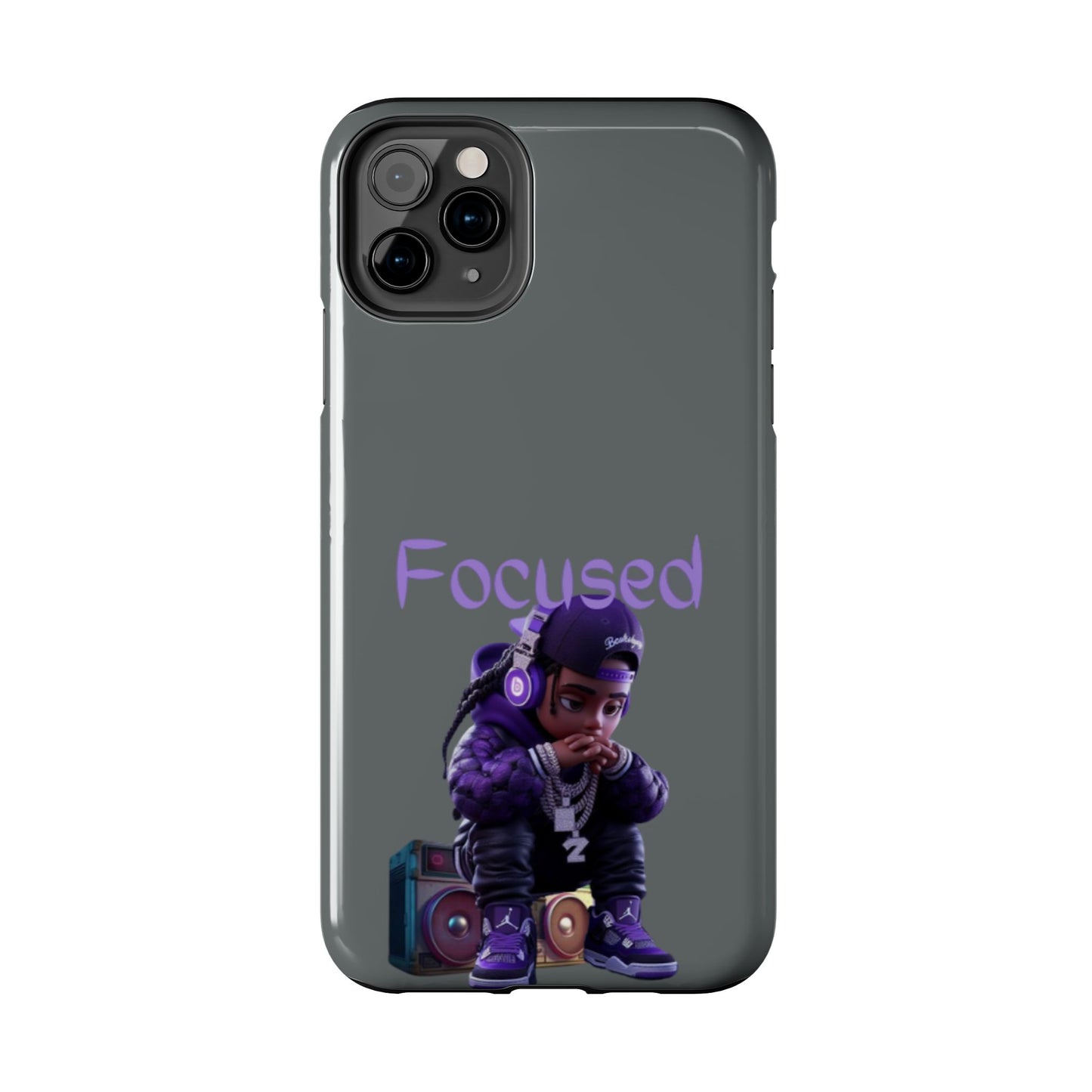 Phone Case- Focused Tough Case- Durable Protection