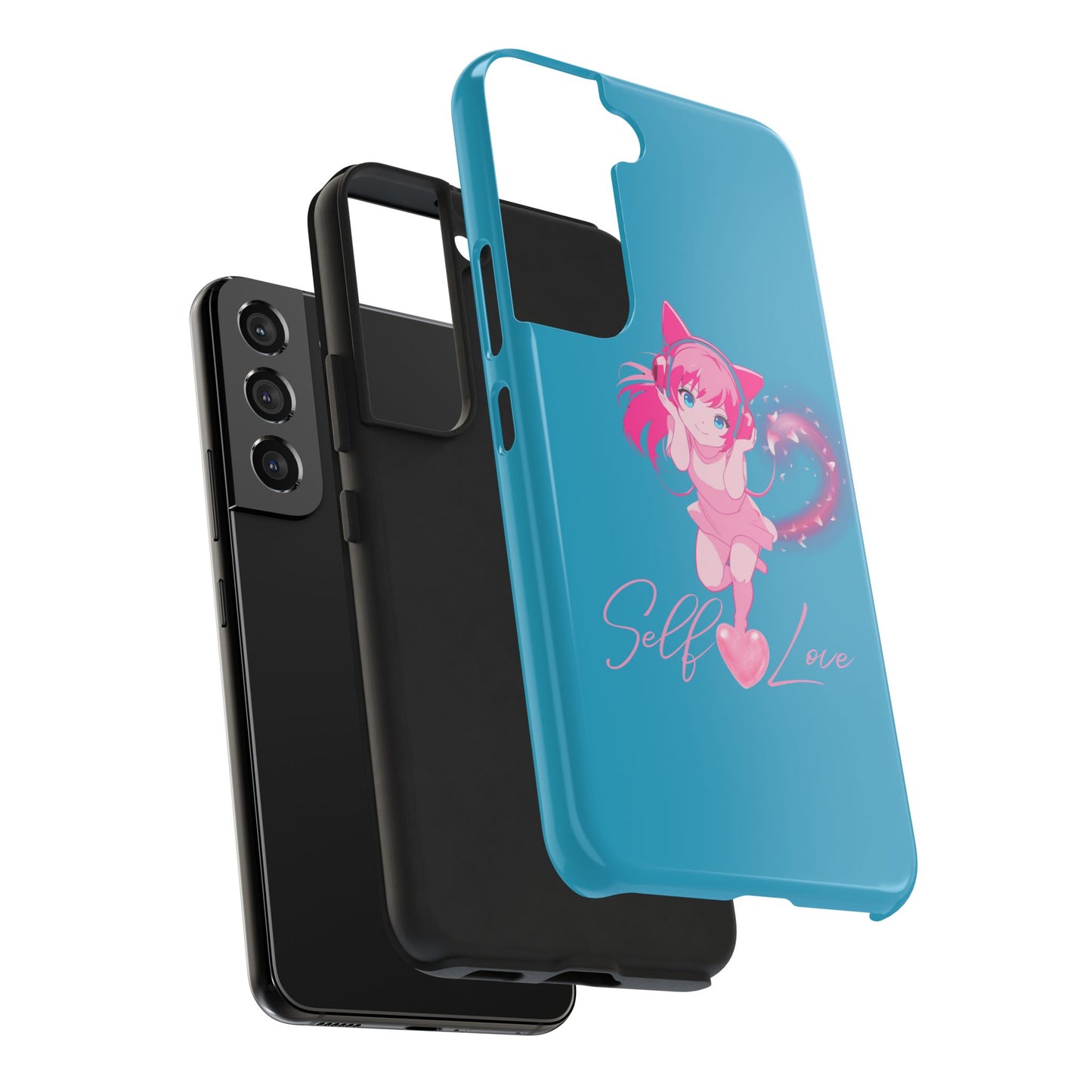 Self Love Tough Phone Case for Anime Lovers
