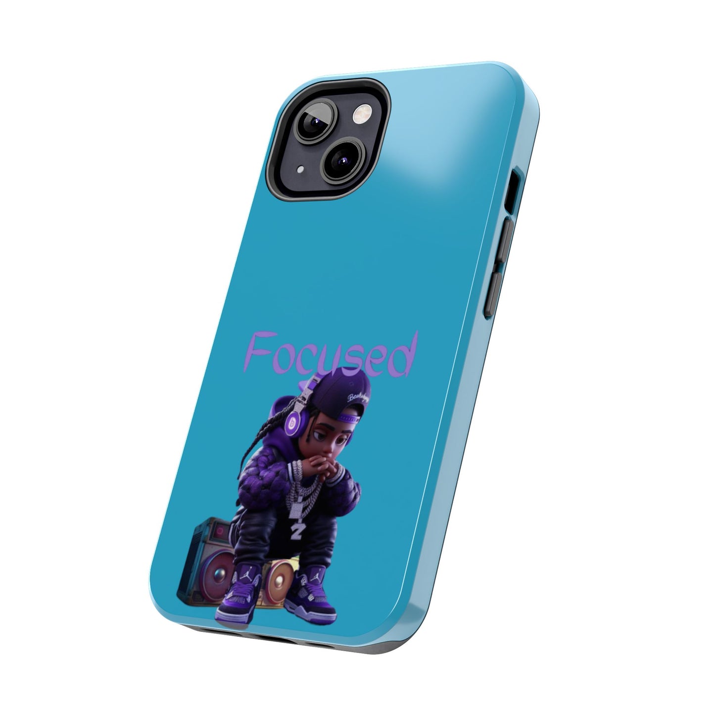 Phone Case- Focused Tough Case- Durable Protection