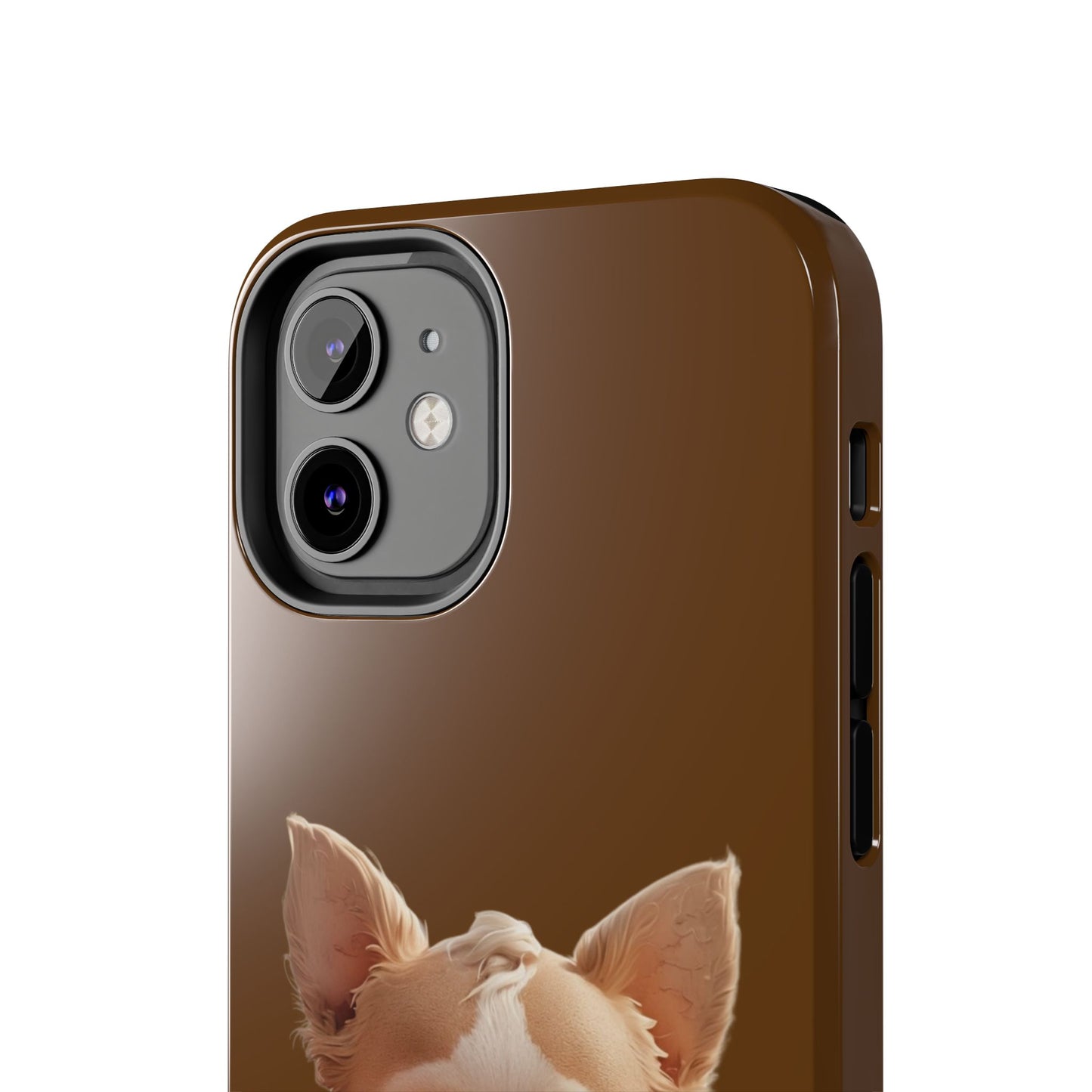 Cute Chihuahua Tough Phone Case - 'Mama's Bestie' Design