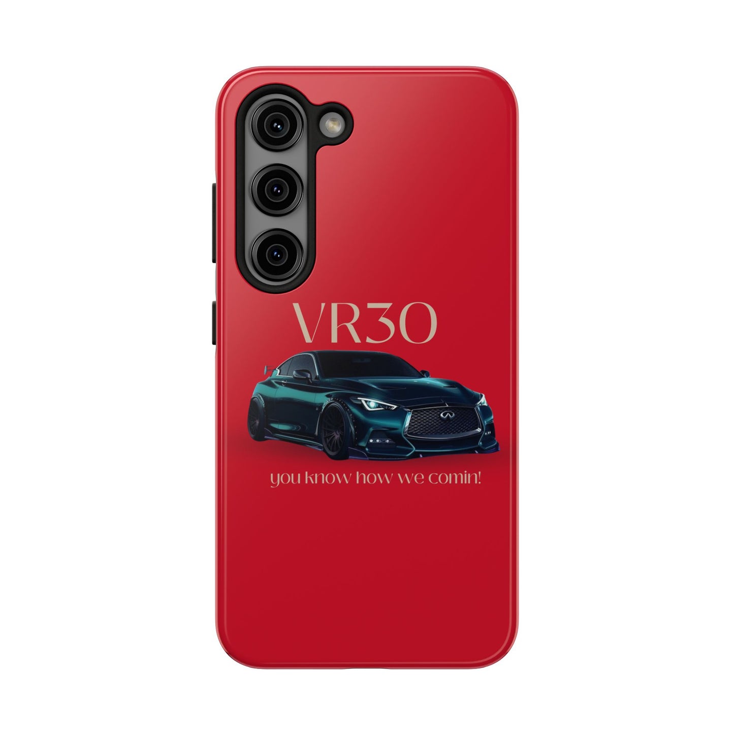 VR30 Sports Car Tough Phone Case - Stylish and Durable Protection for Car Enthusiasts