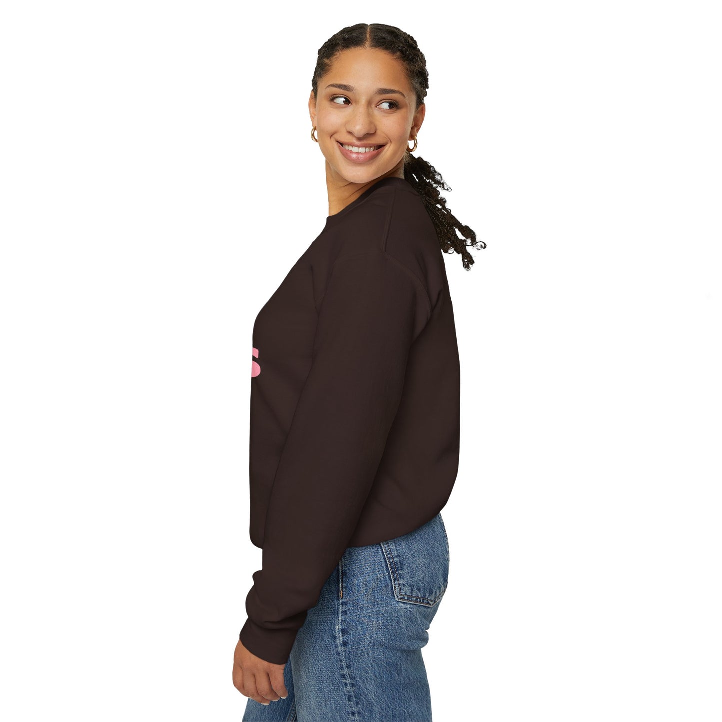 Cotton Blush XOXO Sweatshirt for Women – I’m His Romantic Everyday Lovewear
