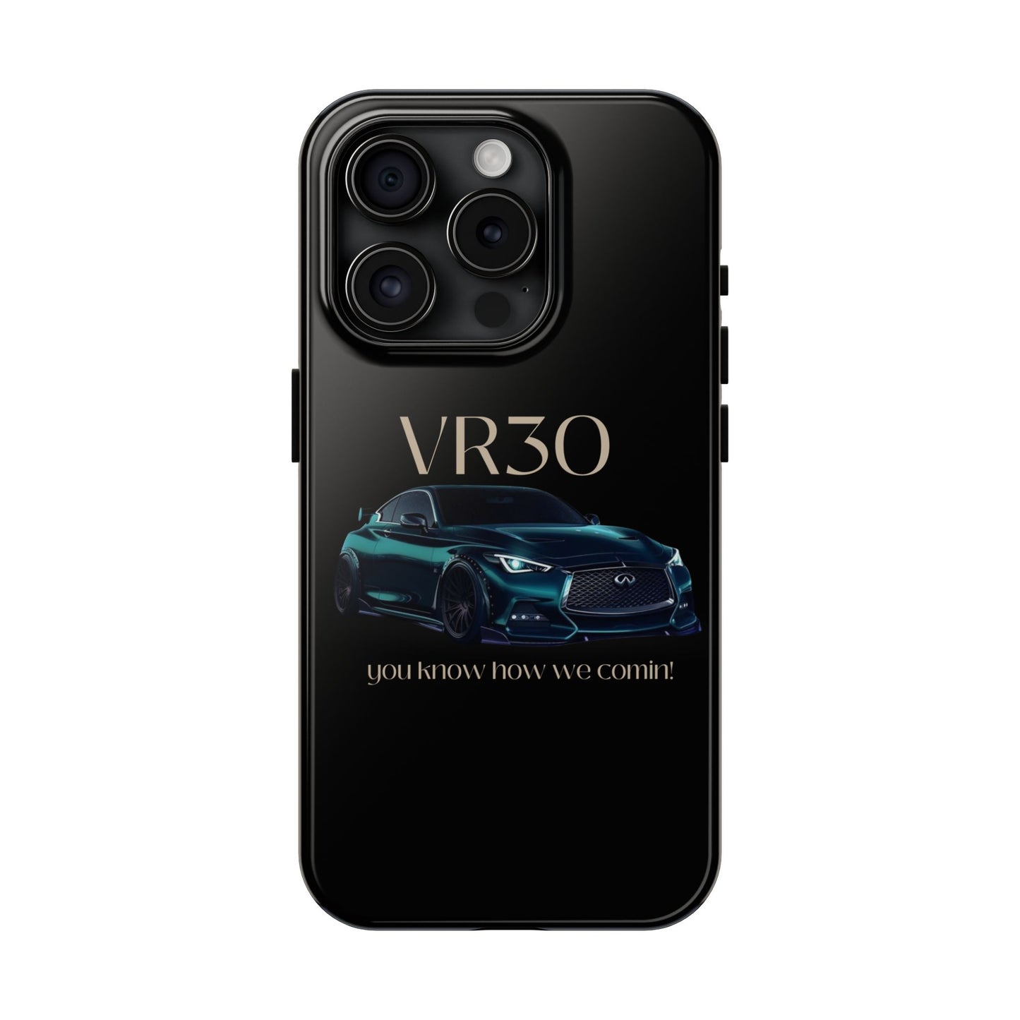 VR30 Sports Car Tough Phone Case - Stylish and Durable Protection for Car Enthusiasts