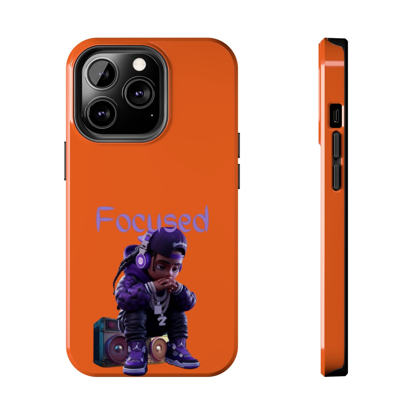 Phone Case- Focused Tough Case- Durable Protection