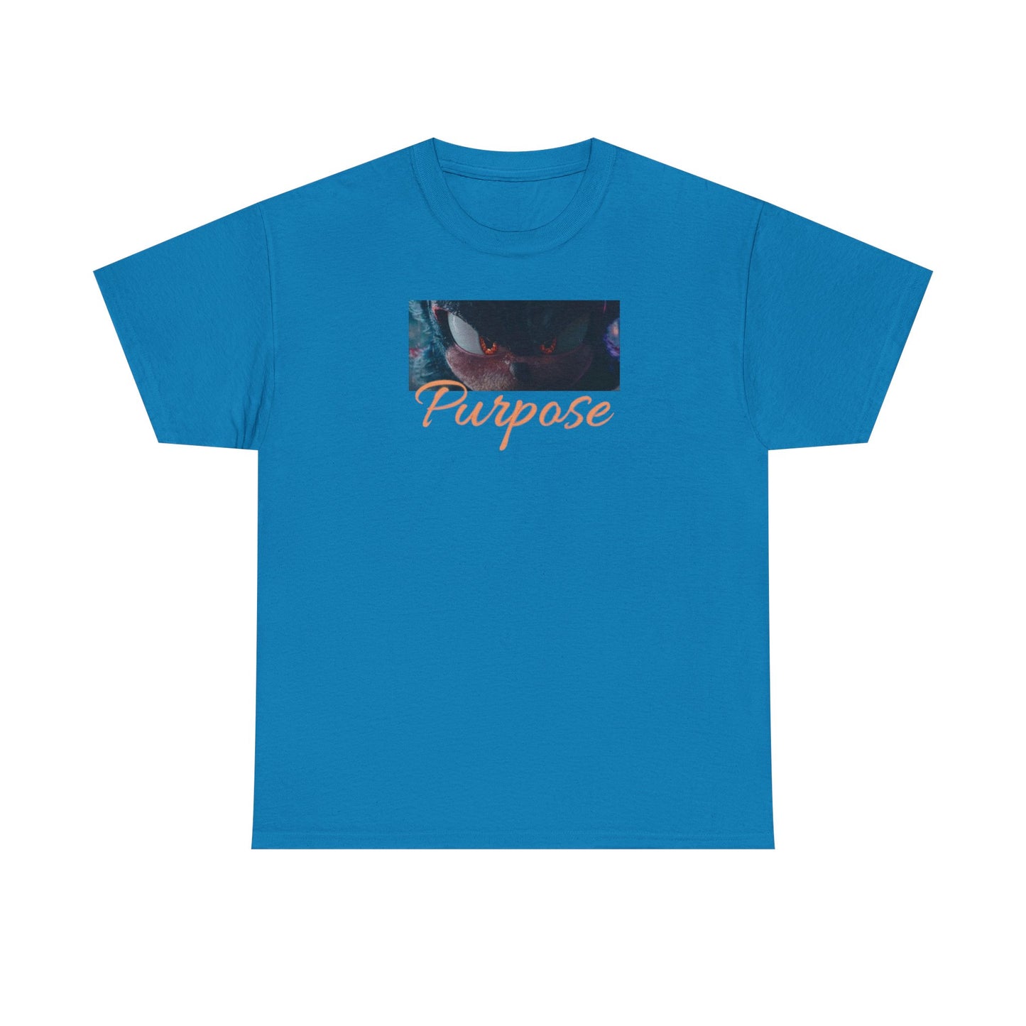 Hyper Blue Motivational Graphic Sonic T-Shirt for Men & Women – Fast & Focused Gamer Tee