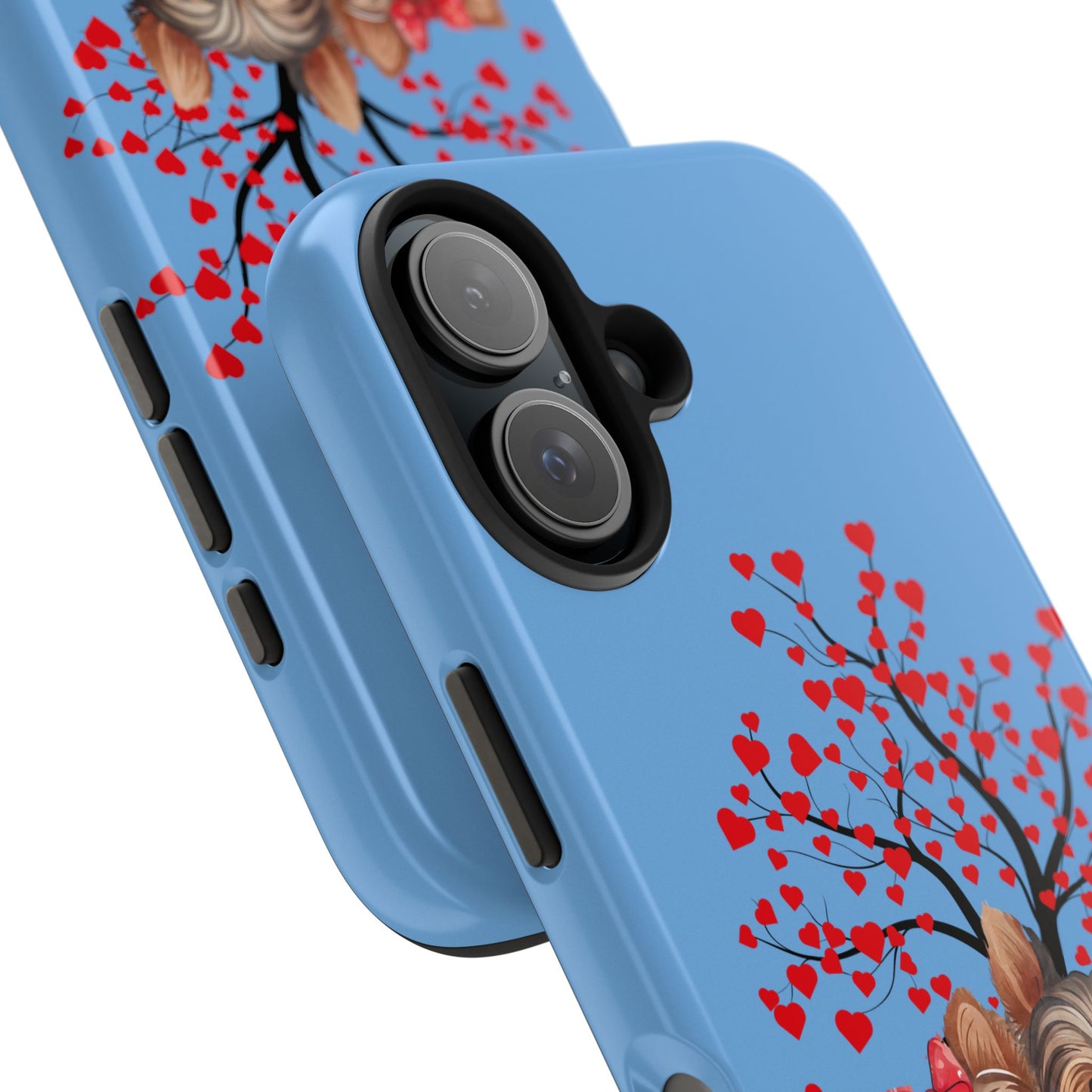 Cute Yorkshire Terrier Phone Case - "Value Each Other" Tough Case for Pet Lovers