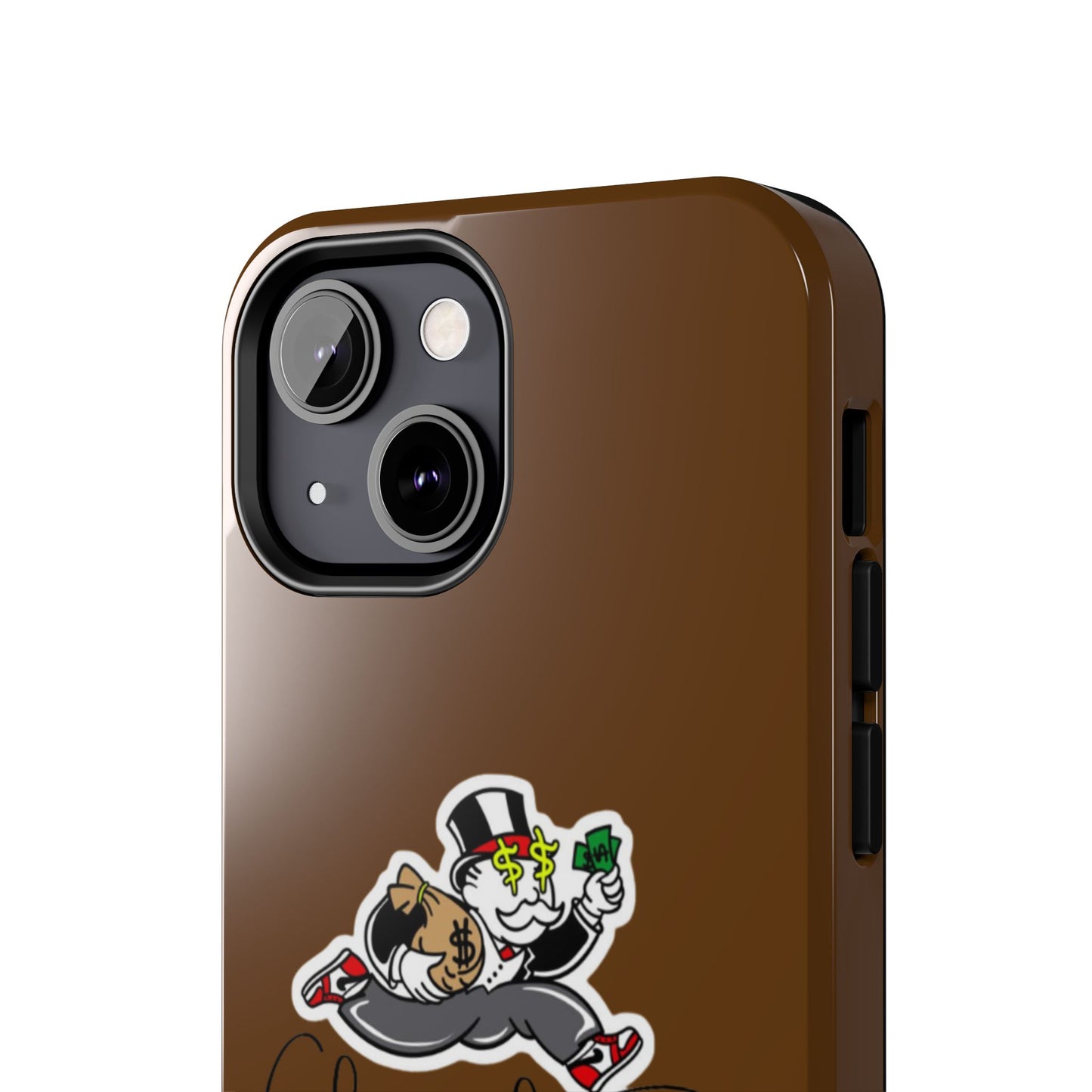 Phone Case- Chasing That Bag Tough Case- Durable Protection