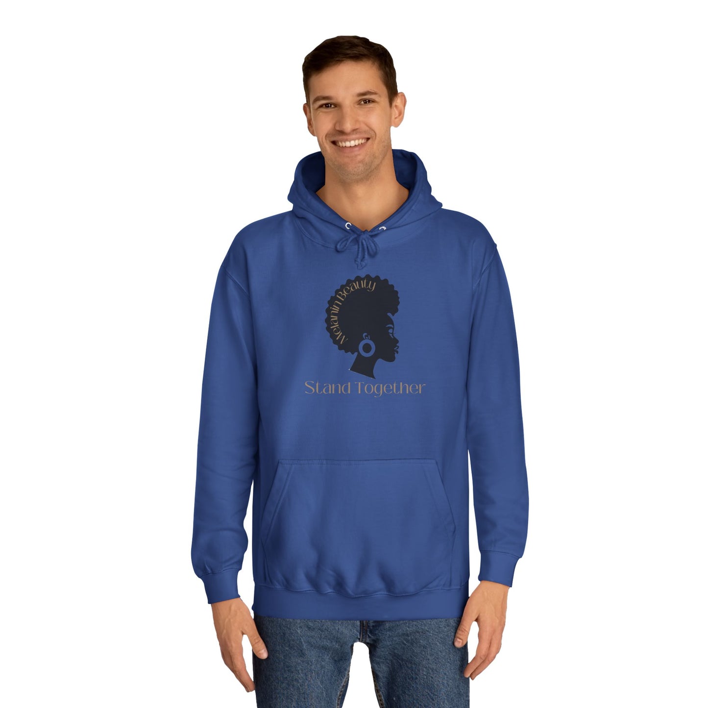 Deep Sapphire Blue Sweater for Women – Black Pride Empowerment Statement Clothing