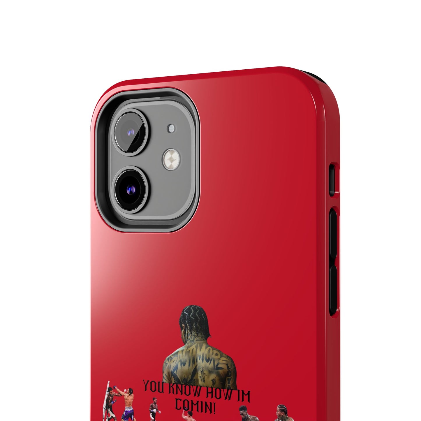 Phone case- You Know How I'm Comin' Tough Phone Case - Durable Protection