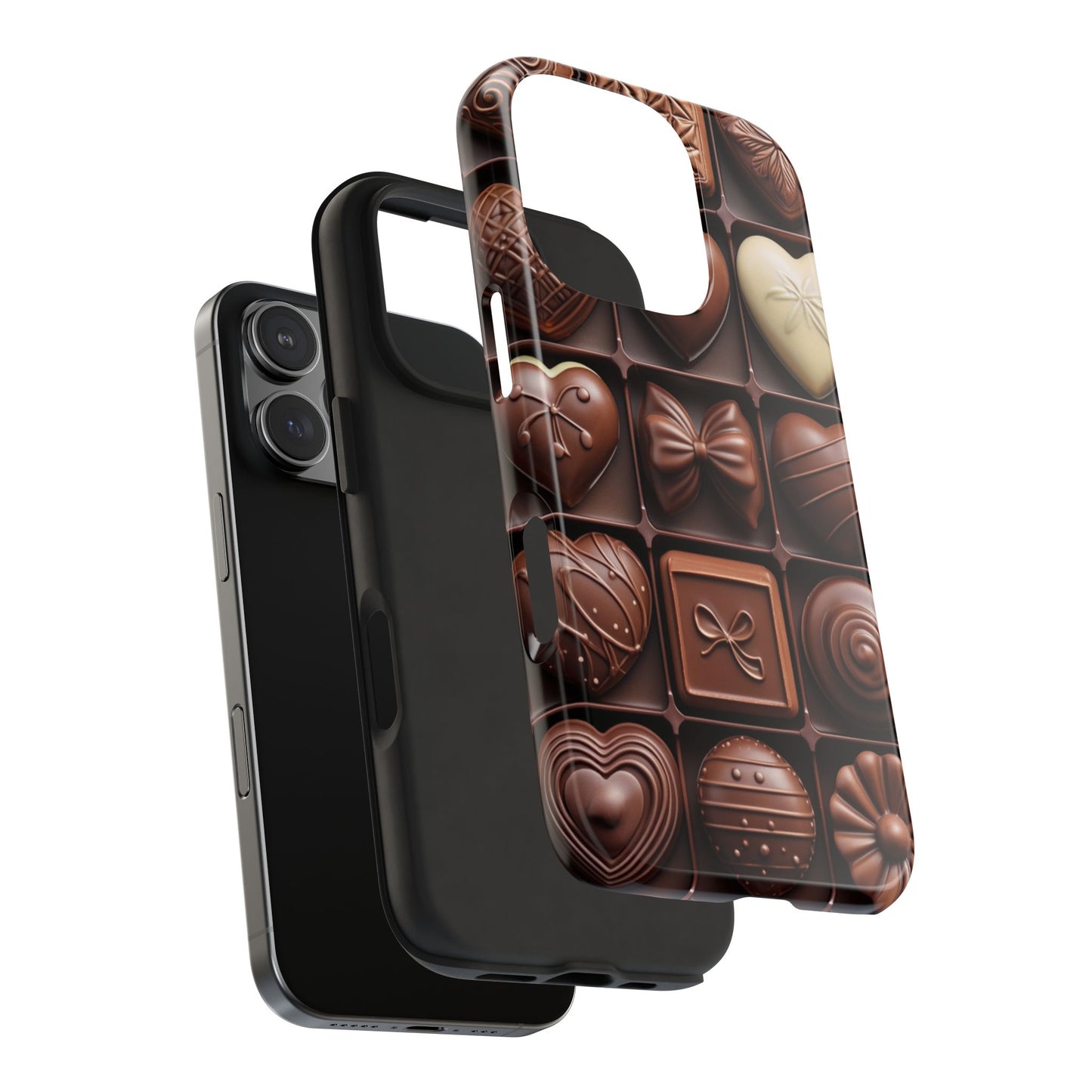 Chocolate Love Tough Phone Case - Perfect for Valentine's Day or Sweet Treat Lovers