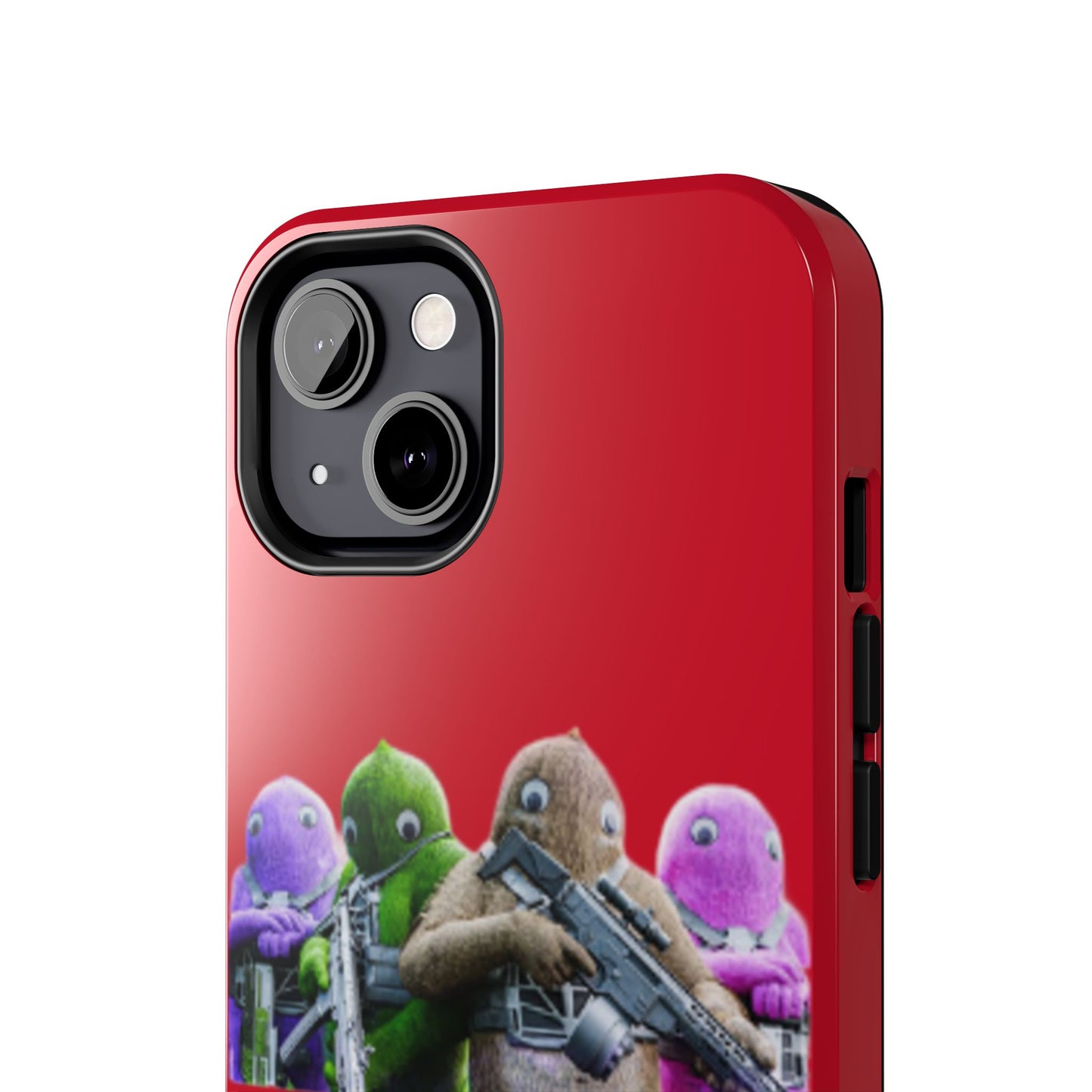 Cool Cartoon-Inspired Tough Phone Case - 'SWEATS'