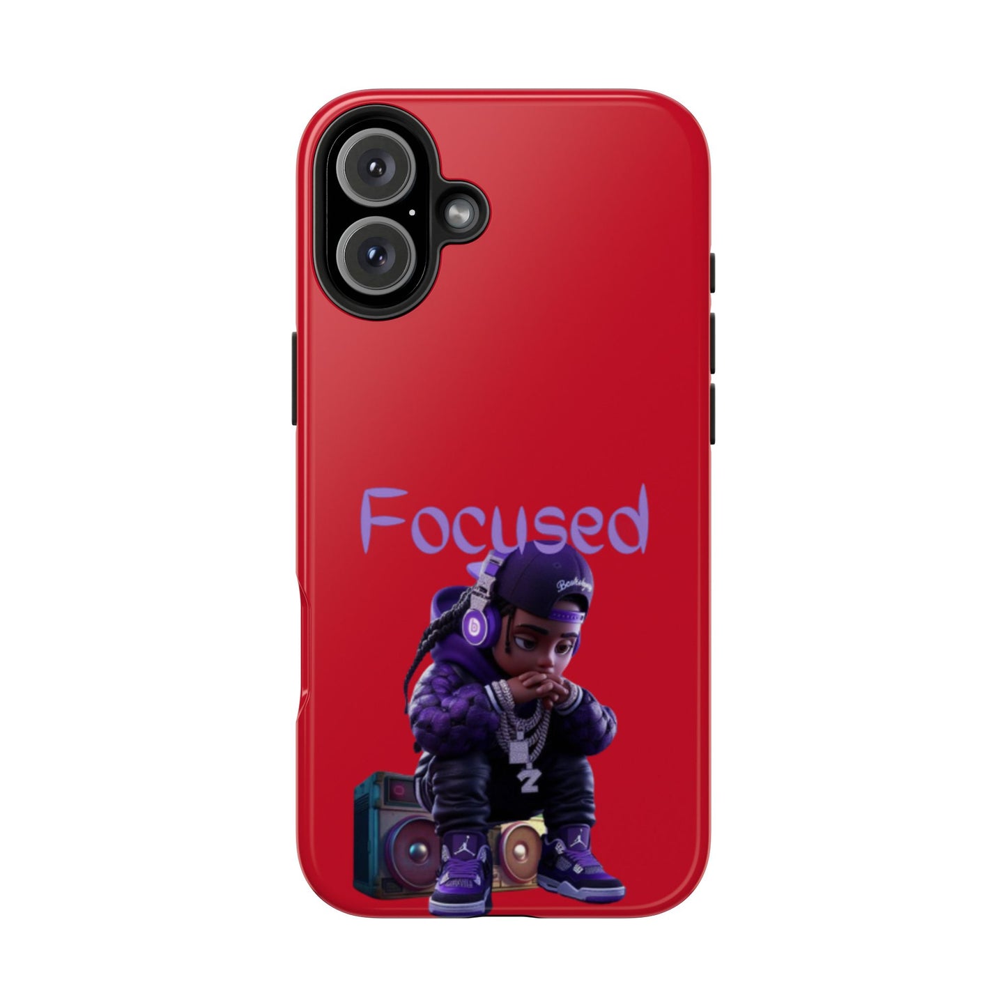 Phone Case- Focused Tough Case- Durable Protection