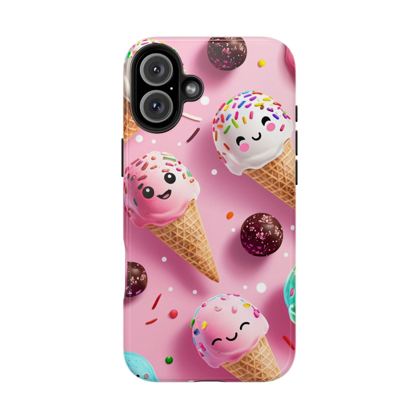 Tough Phone Cases Cute Ice Cream Design