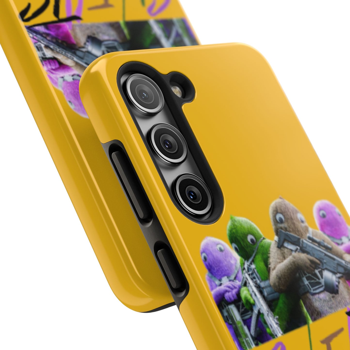 Cool Cartoon-Inspired Tough Phone Case - 'SWEATS'