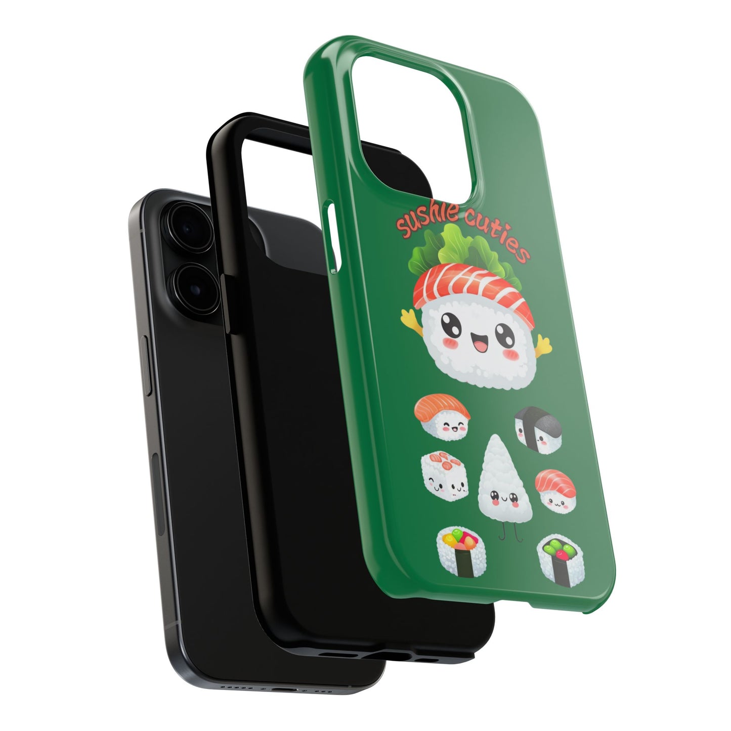 π£ Cute Sushi Buddies Tough Phone Case β Durable & Adorable for iPhone & Android!