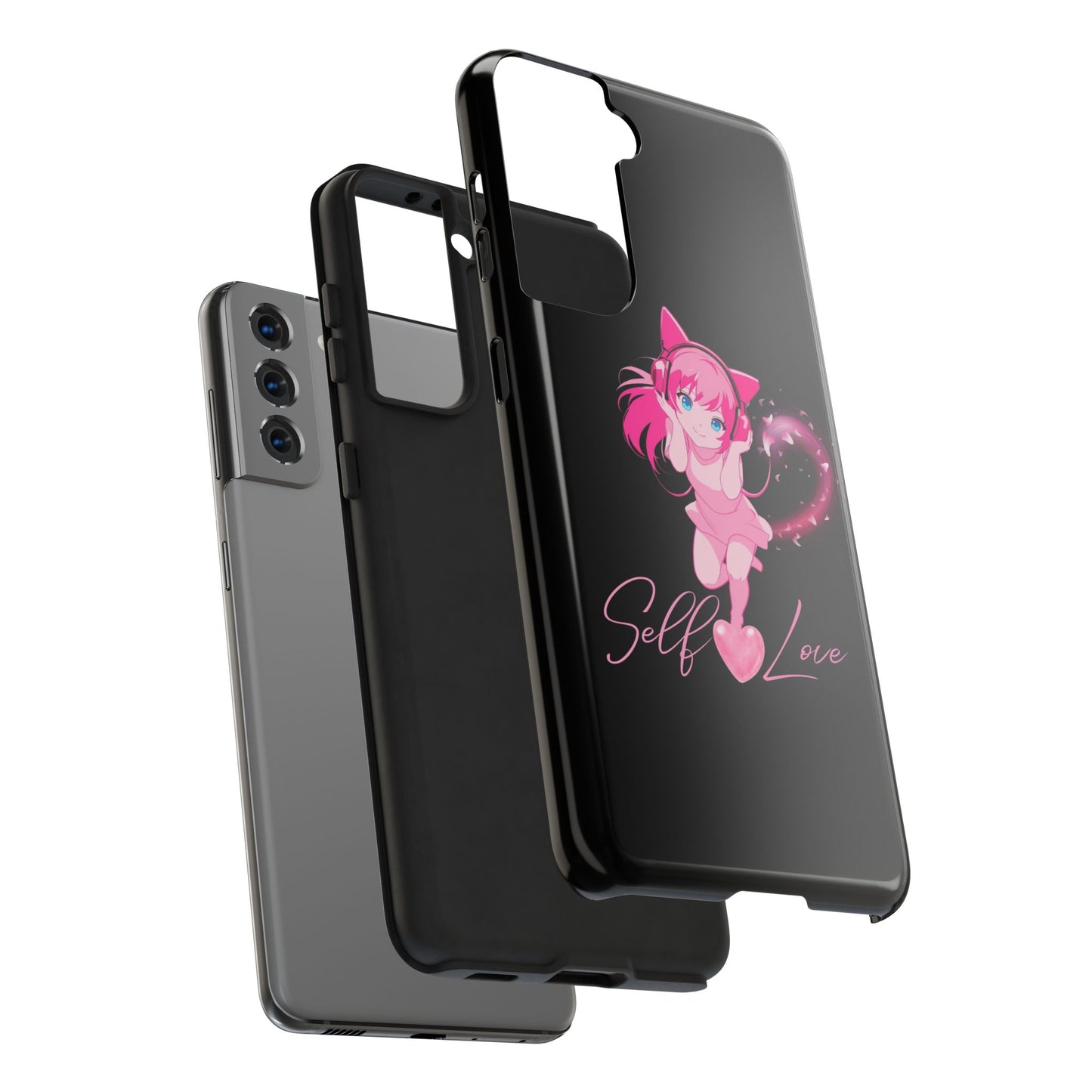 Self Love Tough Phone Case for Anime Lovers