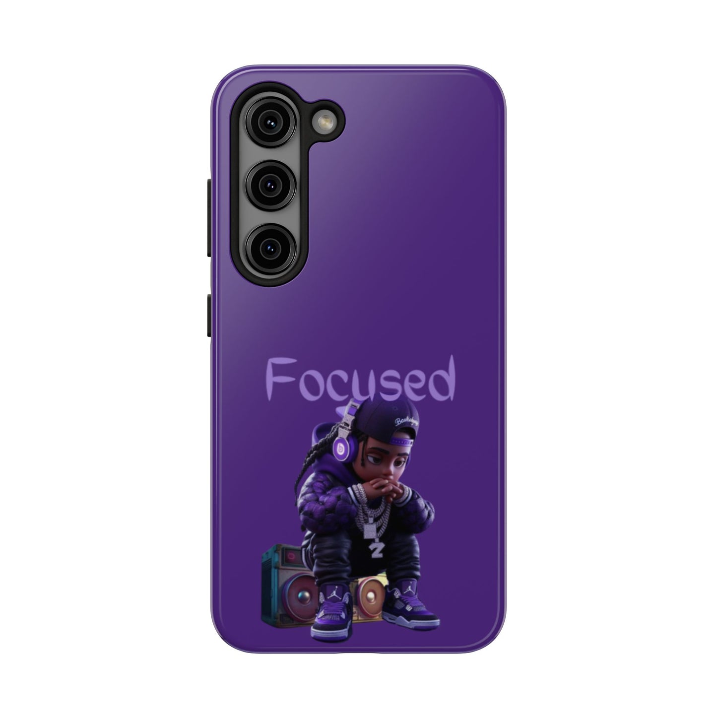 Phone Case- Focused Tough Case- Durable Protection