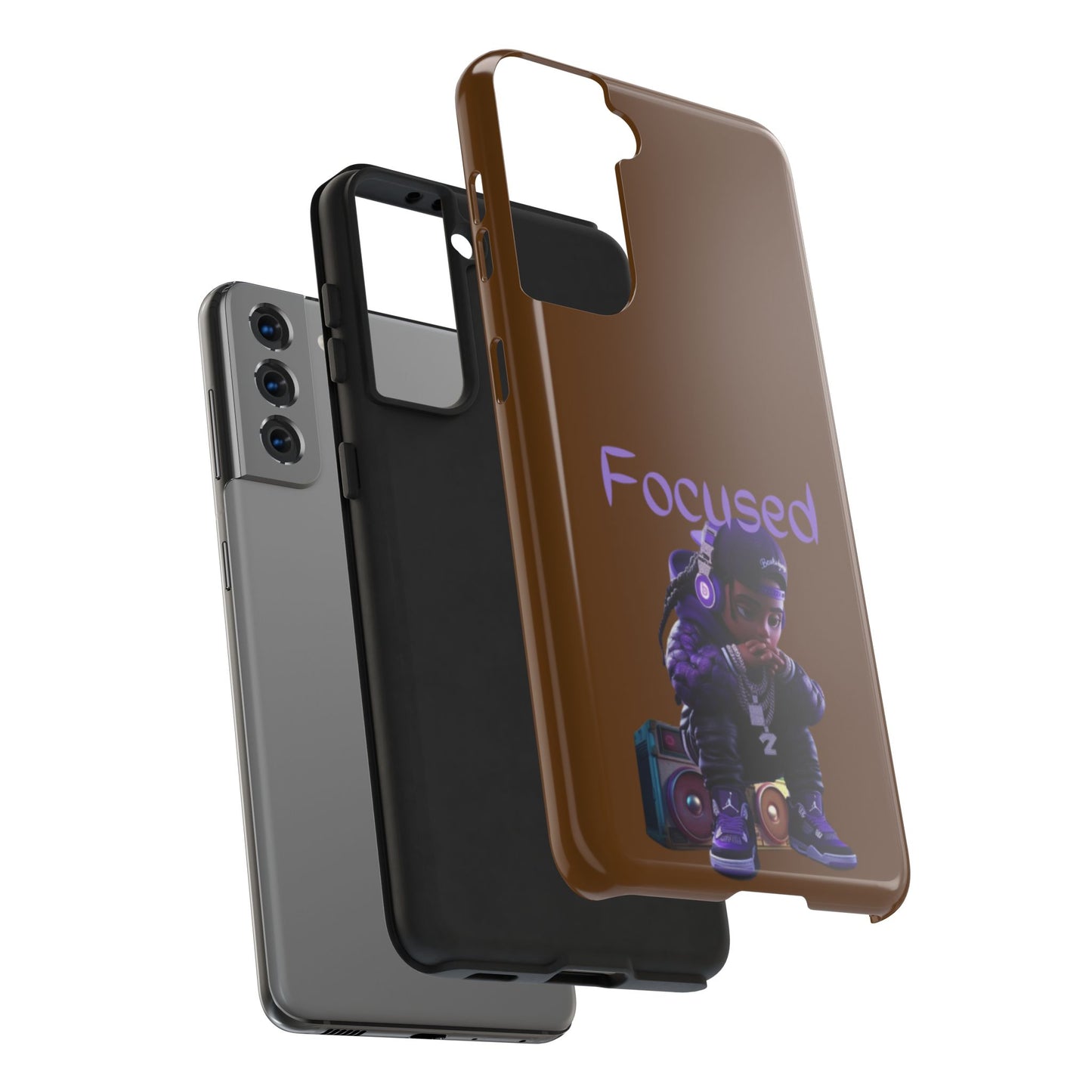 Phone Case- Focused Tough Case- Durable Protection