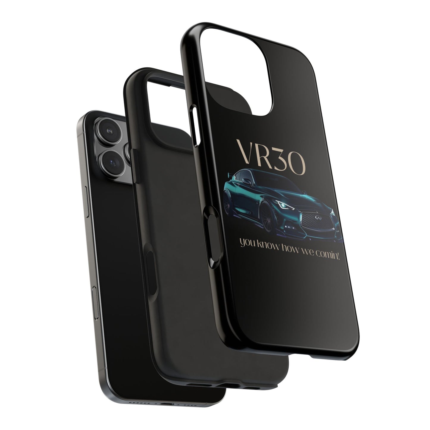 VR30 Sports Car Tough Phone Case - Stylish and Durable Protection for Car Enthusiasts