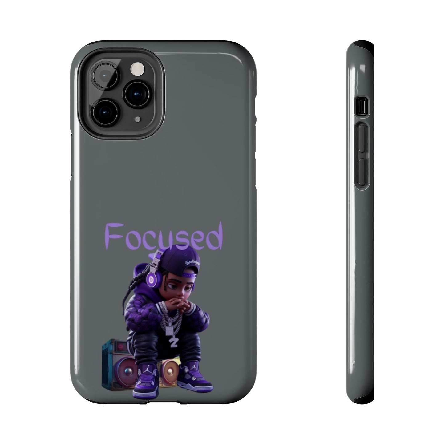 Phone Case- Focused Tough Case- Durable Protection