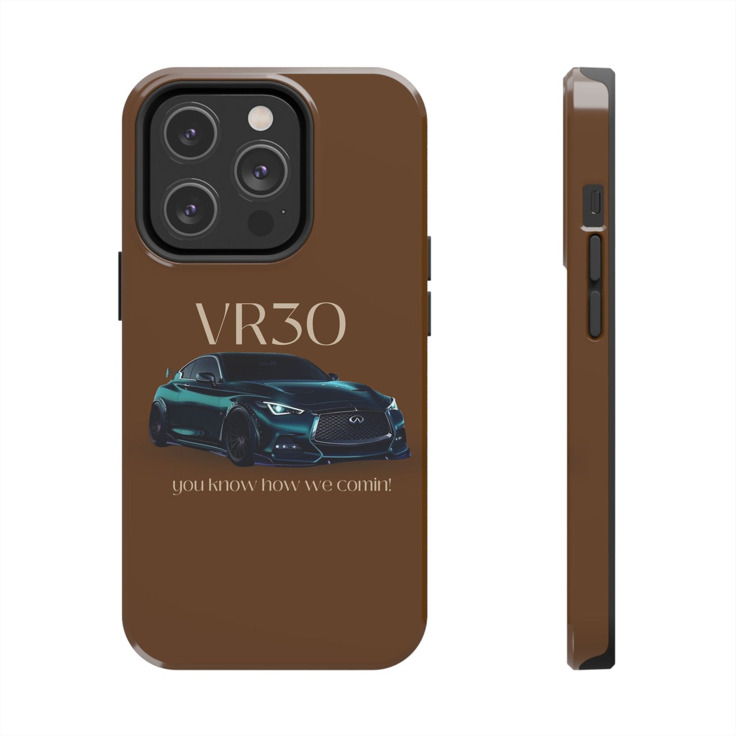 VR30 Sports Car Tough Phone Case - Stylish and Durable Protection for Car Enthusiasts