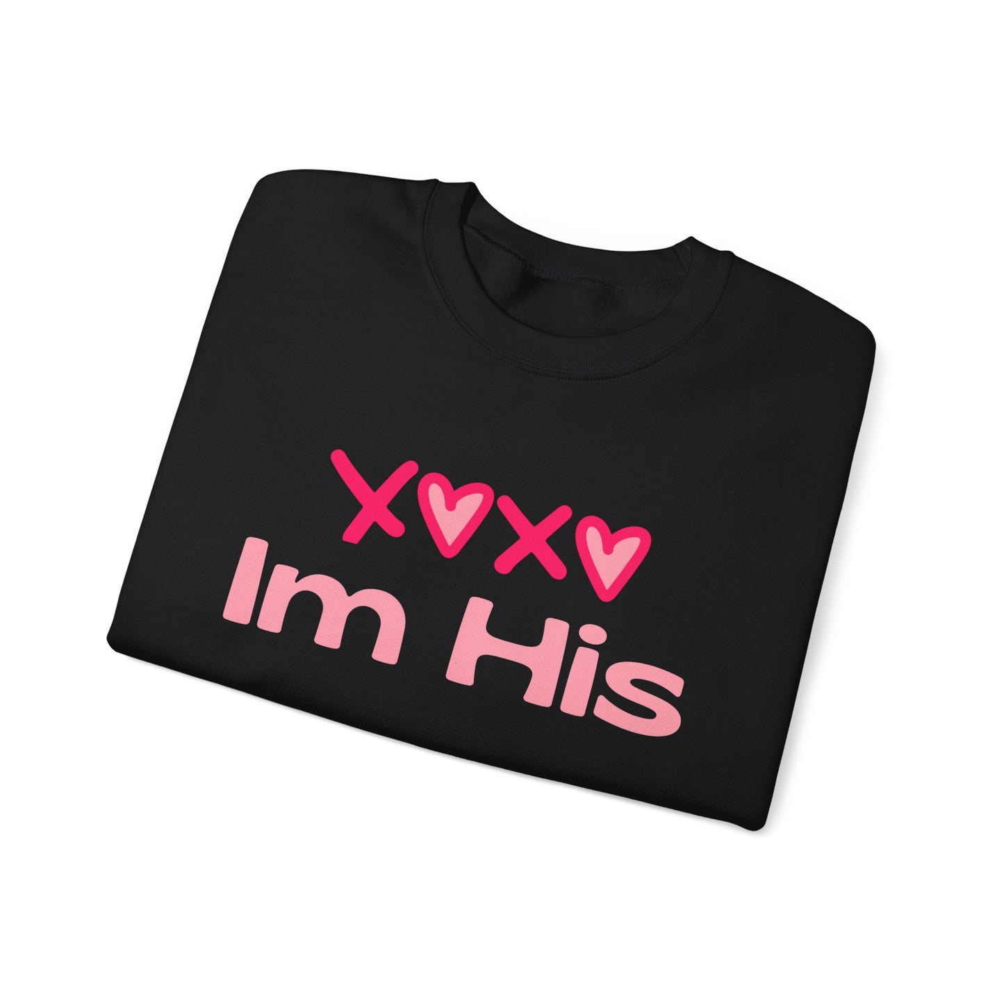 Cotton Blush XOXO Sweatshirt for Women – I’m His Romantic Everyday Lovewear