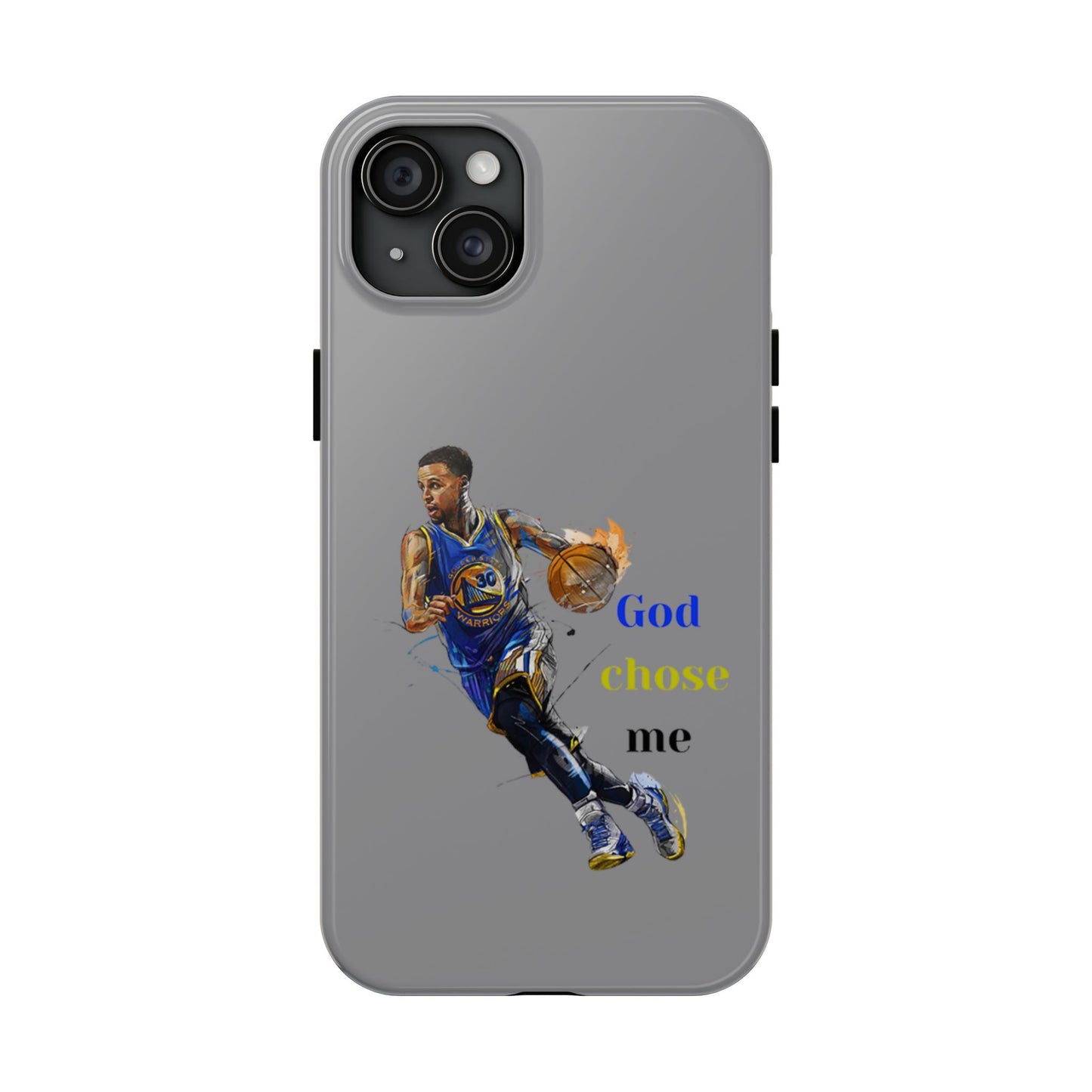 Phone case- God Chose Me Tough Phone Case - Durable Protection