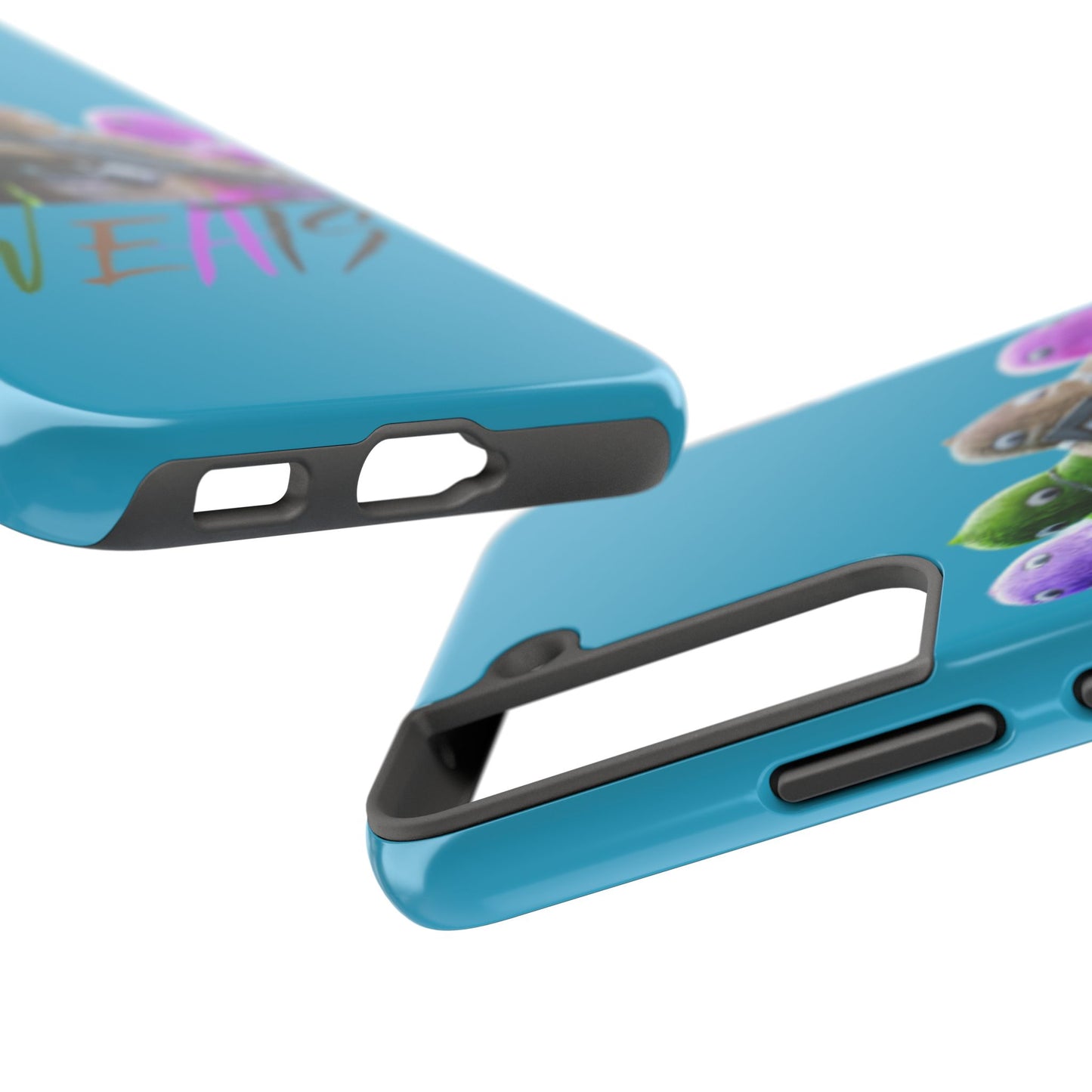 Cool Cartoon-Inspired Tough Phone Case - 'SWEATS'