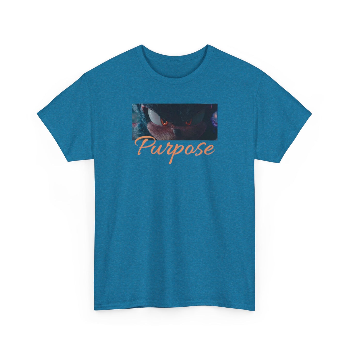 Hyper Blue Motivational Graphic Sonic T-Shirt for Men & Women – Fast & Focused Gamer Tee