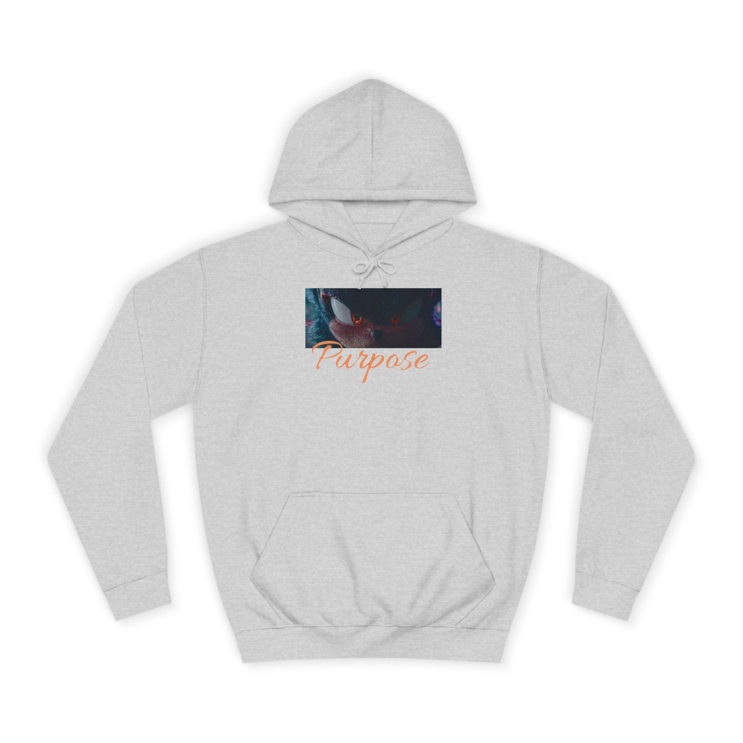 Electric Blue Motivational Graphic Sonic Hoodie for Men & Women – Inspiring Gamer
