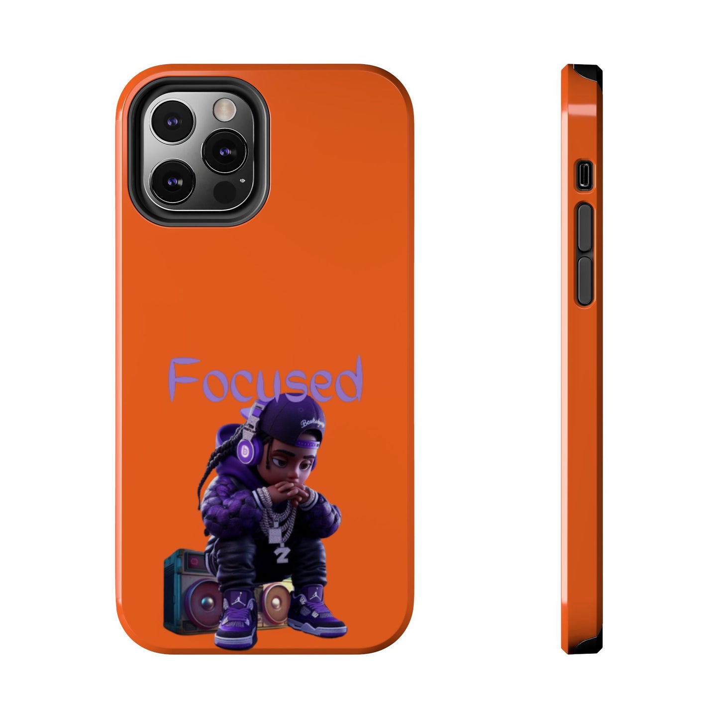 Phone Case- Focused Tough Case- Durable Protection
