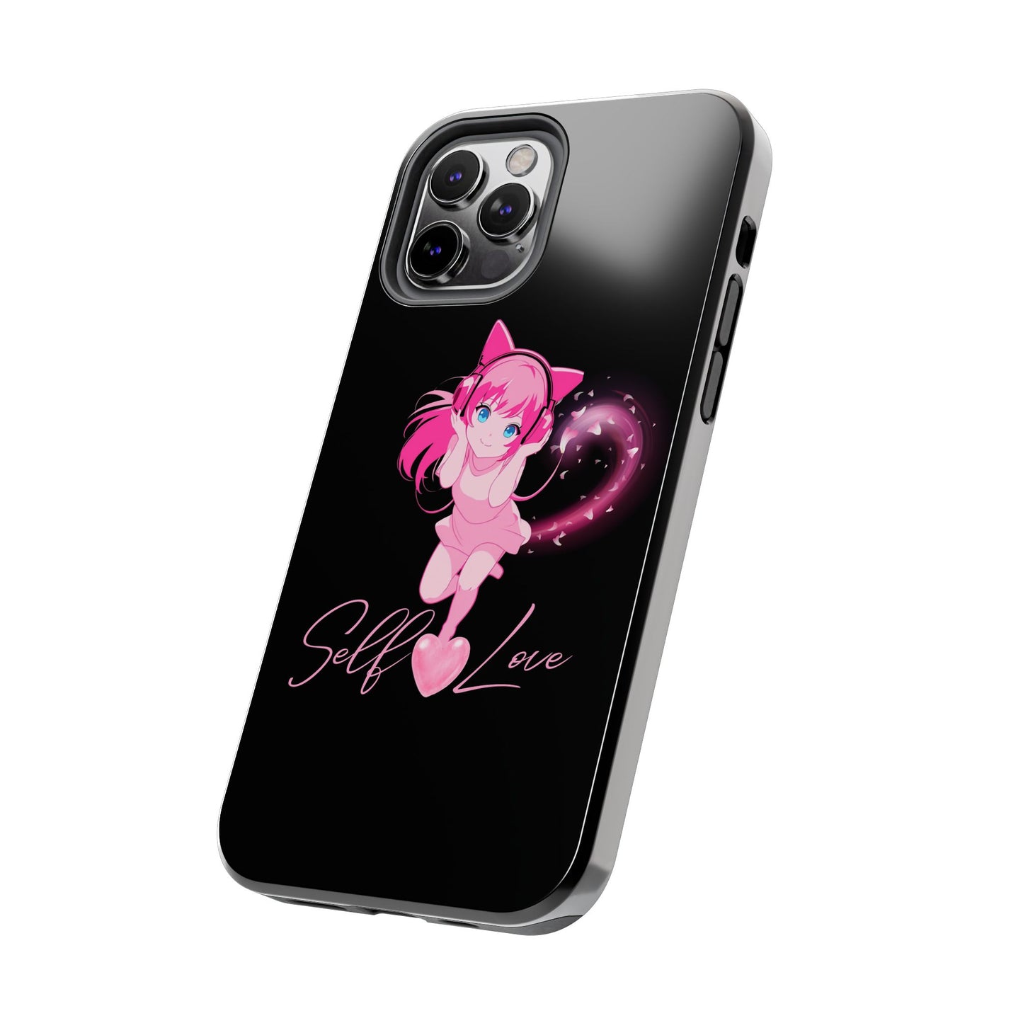 Self Love Tough Phone Case for Anime Lovers