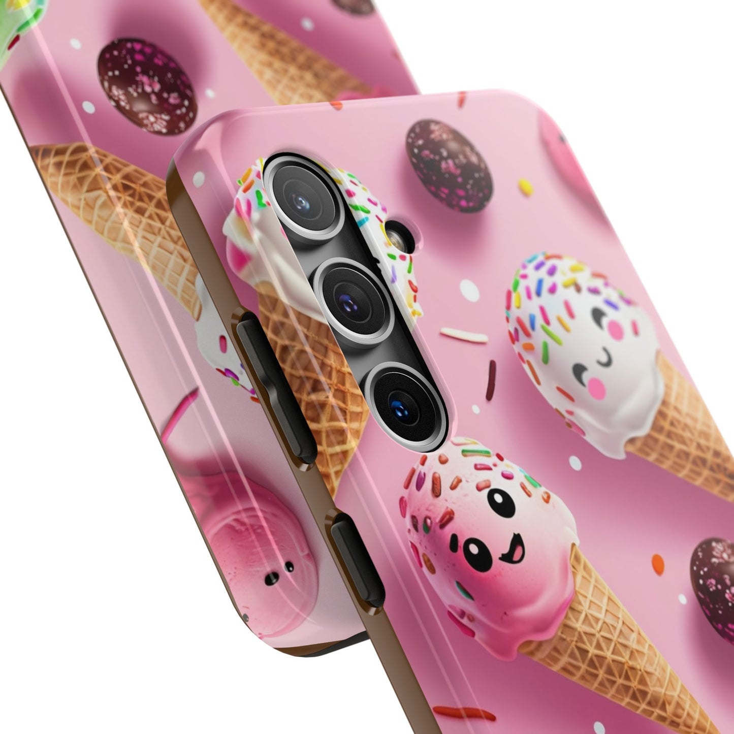 Tough Phone Cases Cute Ice Cream Design