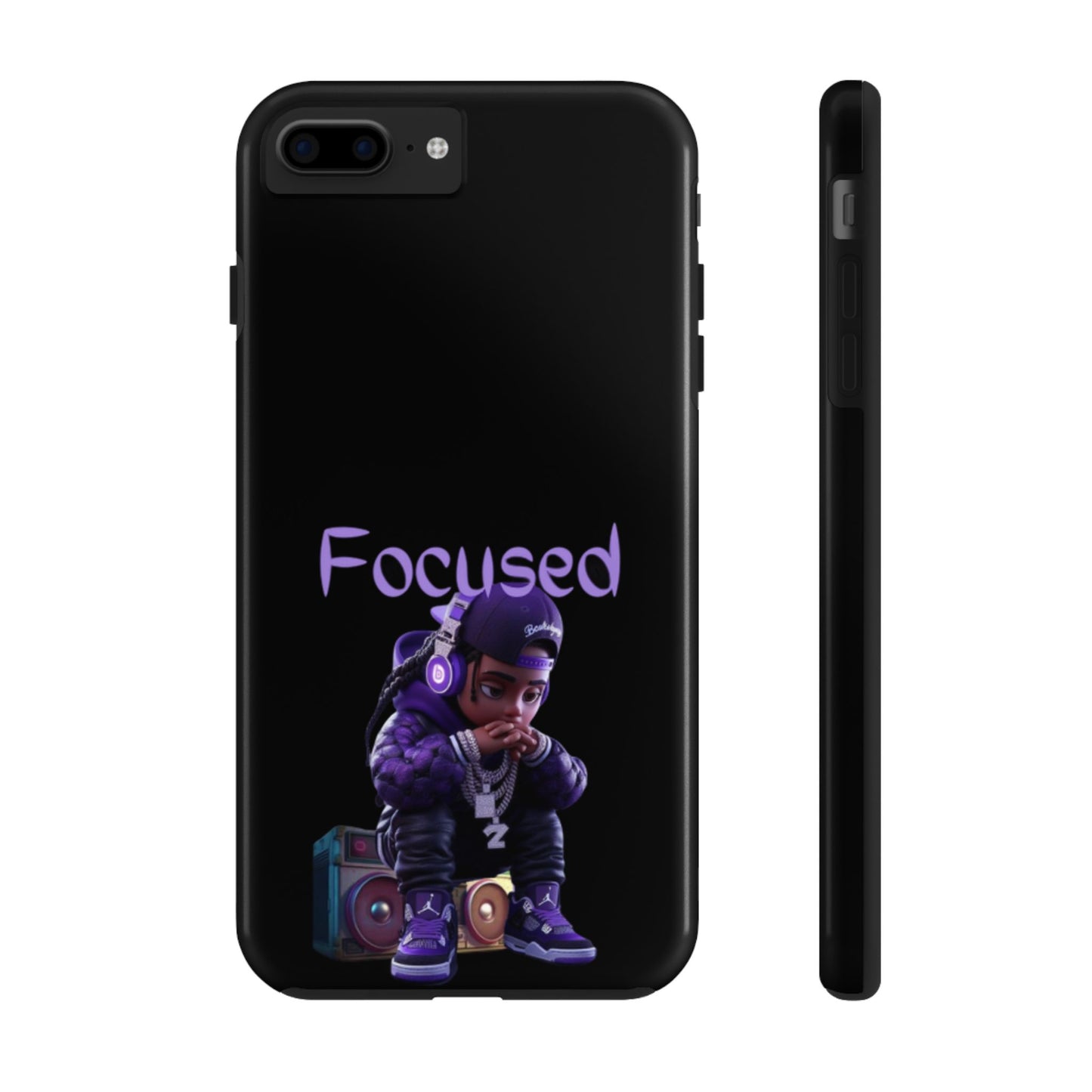 Phone case- Focused Tough Phone Case - Durable Protection
