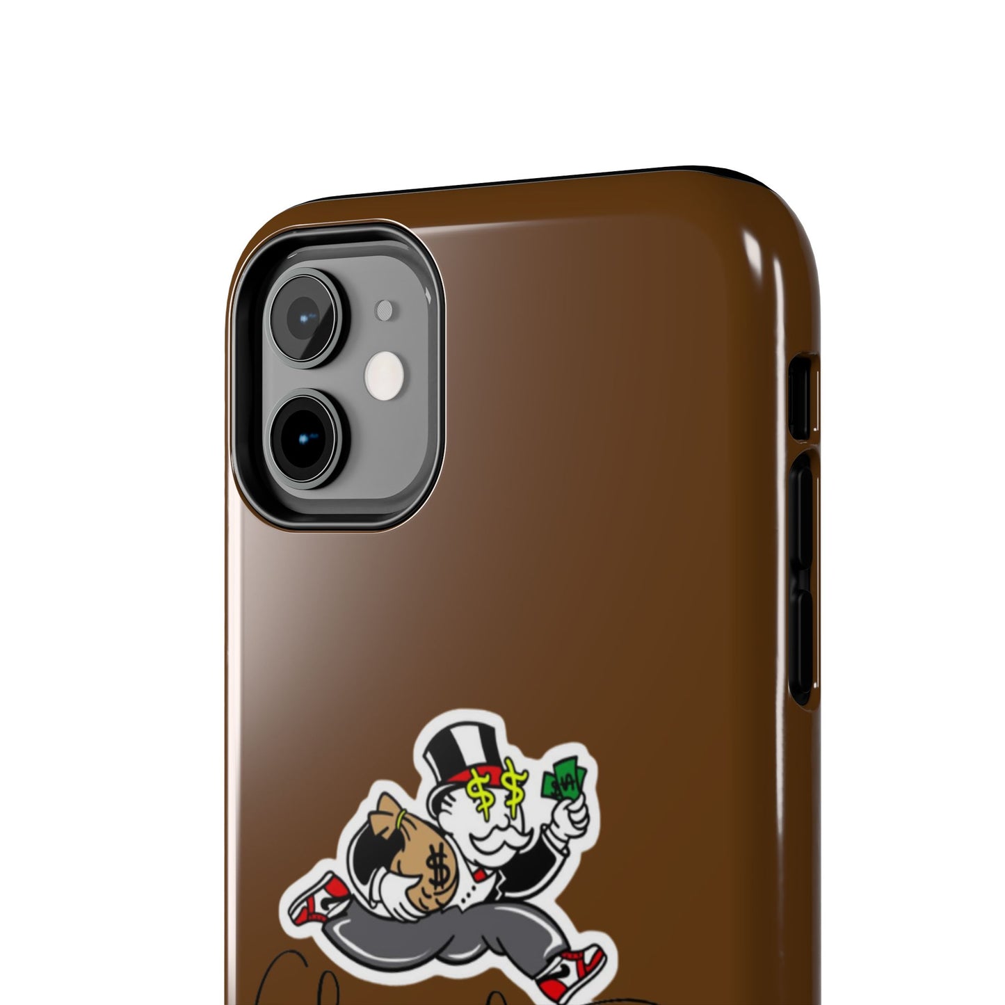 Phone Case- Chasing That Bag Tough Case- Durable Protection