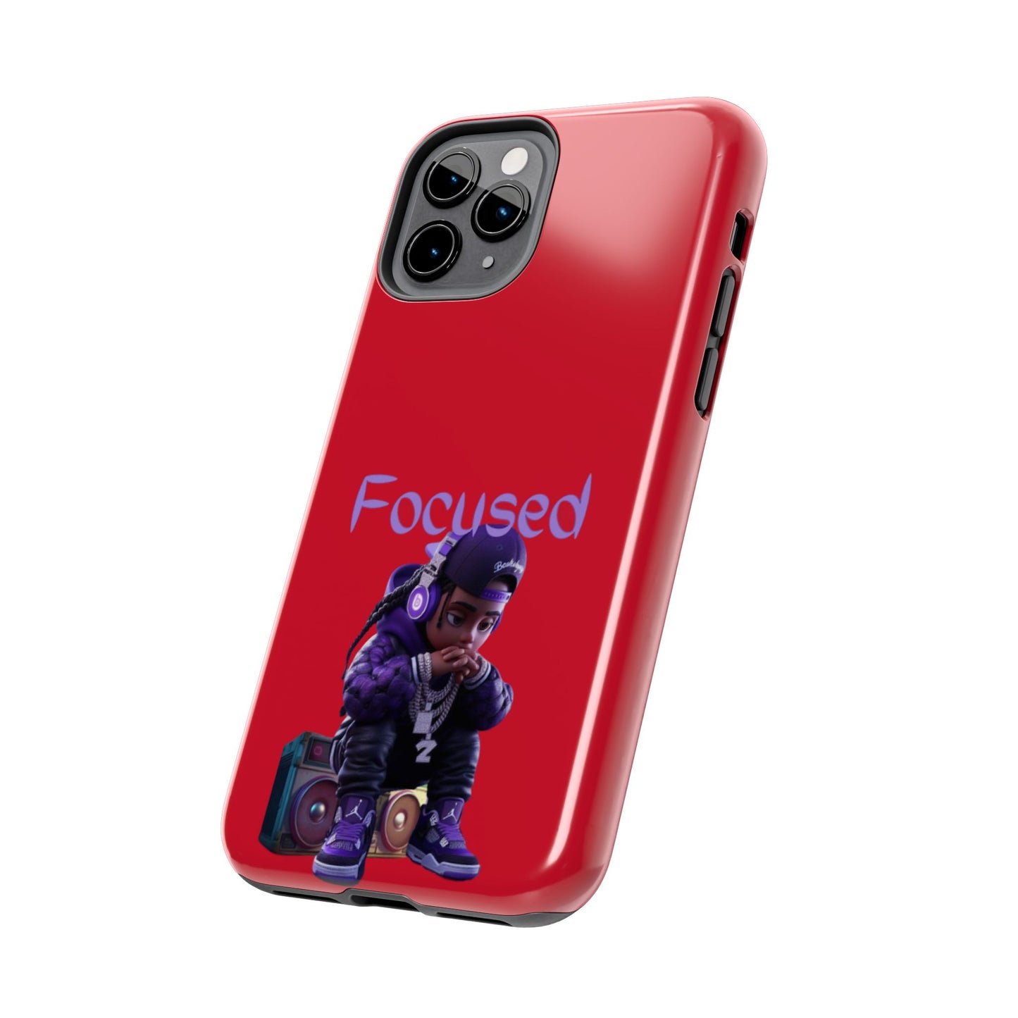 Phone Case- Focused Tough Case- Durable Protection