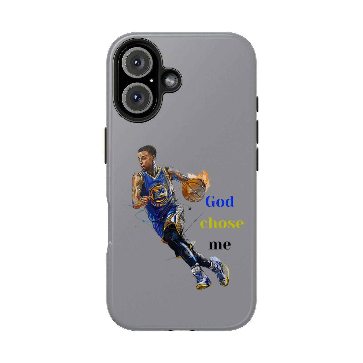 Phone case- God Chose Me Tough Phone Case - Durable Protection