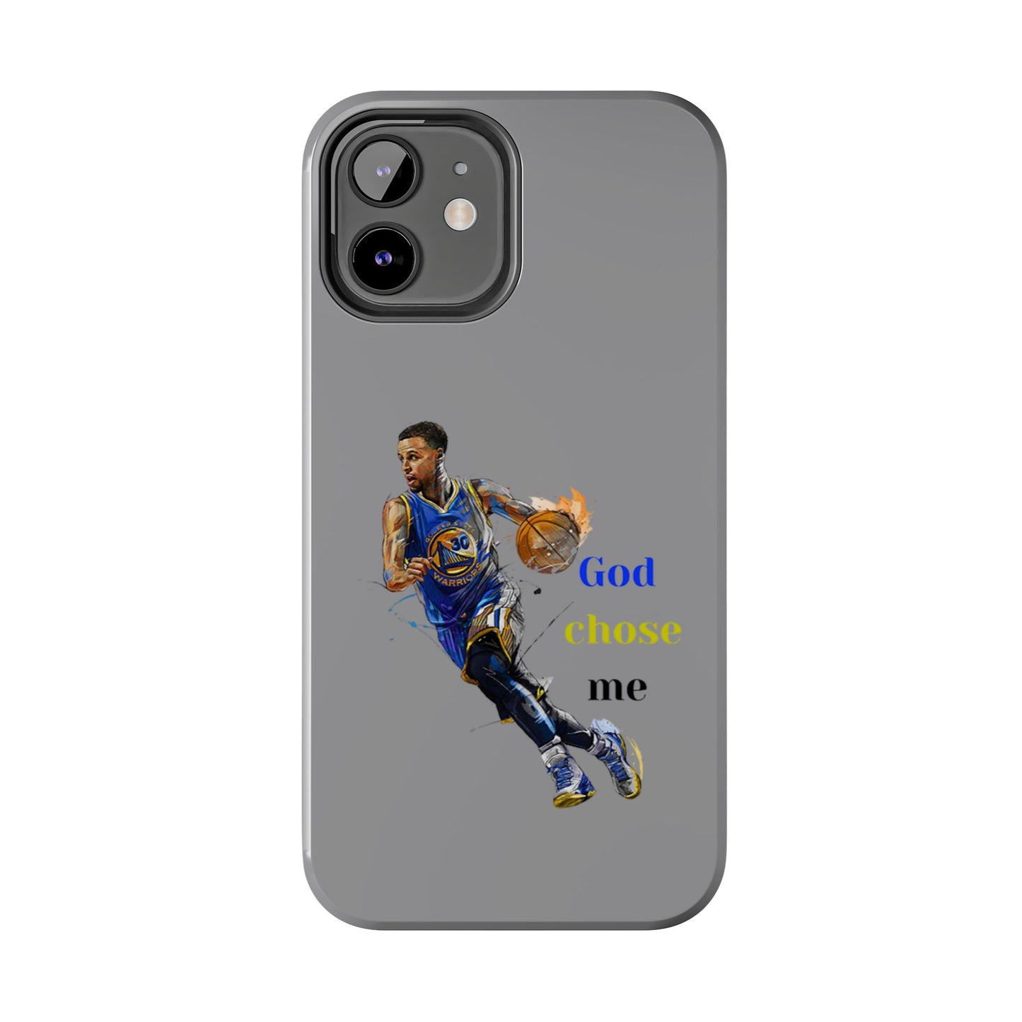 Phone case- God Chose Me Tough Phone Case - Durable Protection