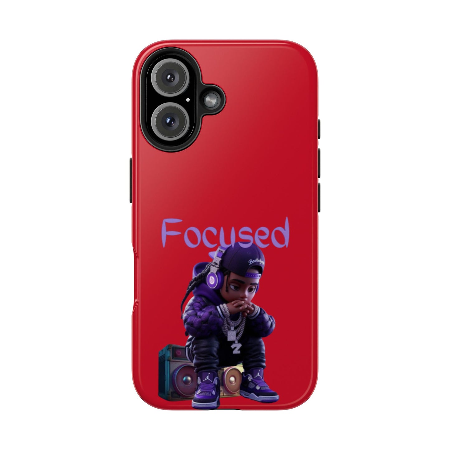 Phone Case- Focused Tough Case- Durable Protection