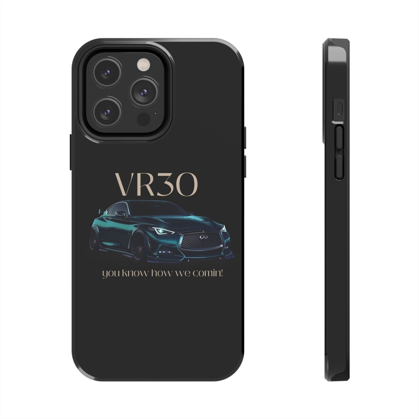 VR30 Sports Car Tough Phone Case - Stylish and Durable Protection for Car Enthusiasts