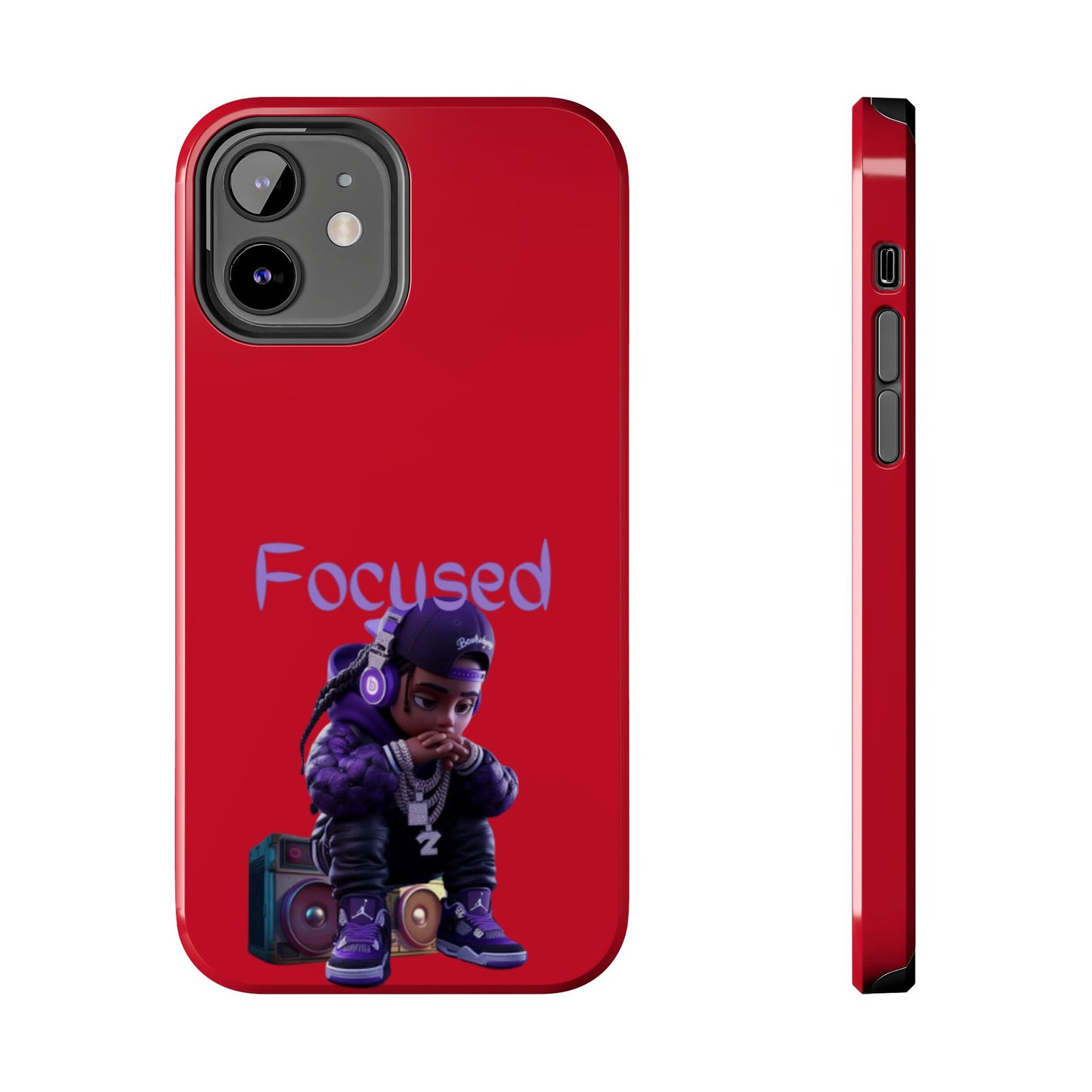 Phone Case- Focused Tough Case- Durable Protection
