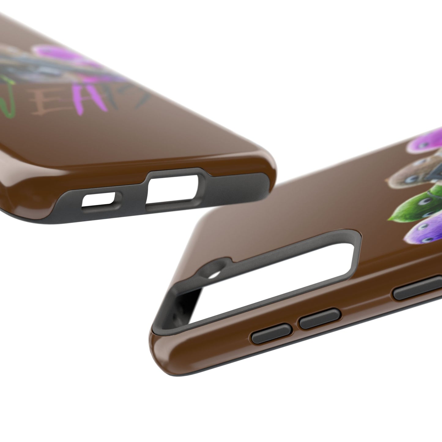 Cool Cartoon-Inspired Tough Phone Case - 'SWEATS'