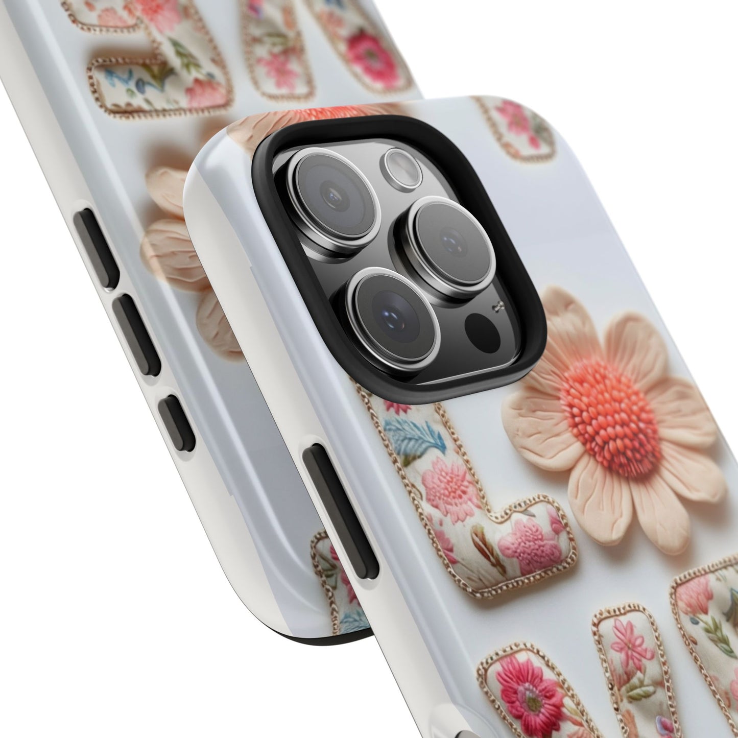Floral 'Love Yourself' Tough Phone Case