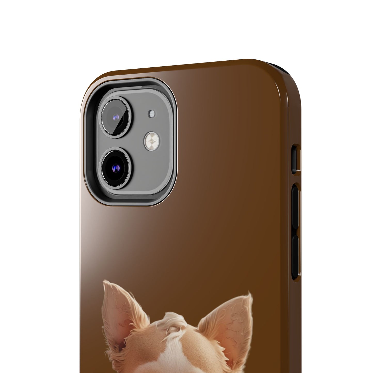 Cute Chihuahua Tough Phone Case - 'Mama's Bestie' Design