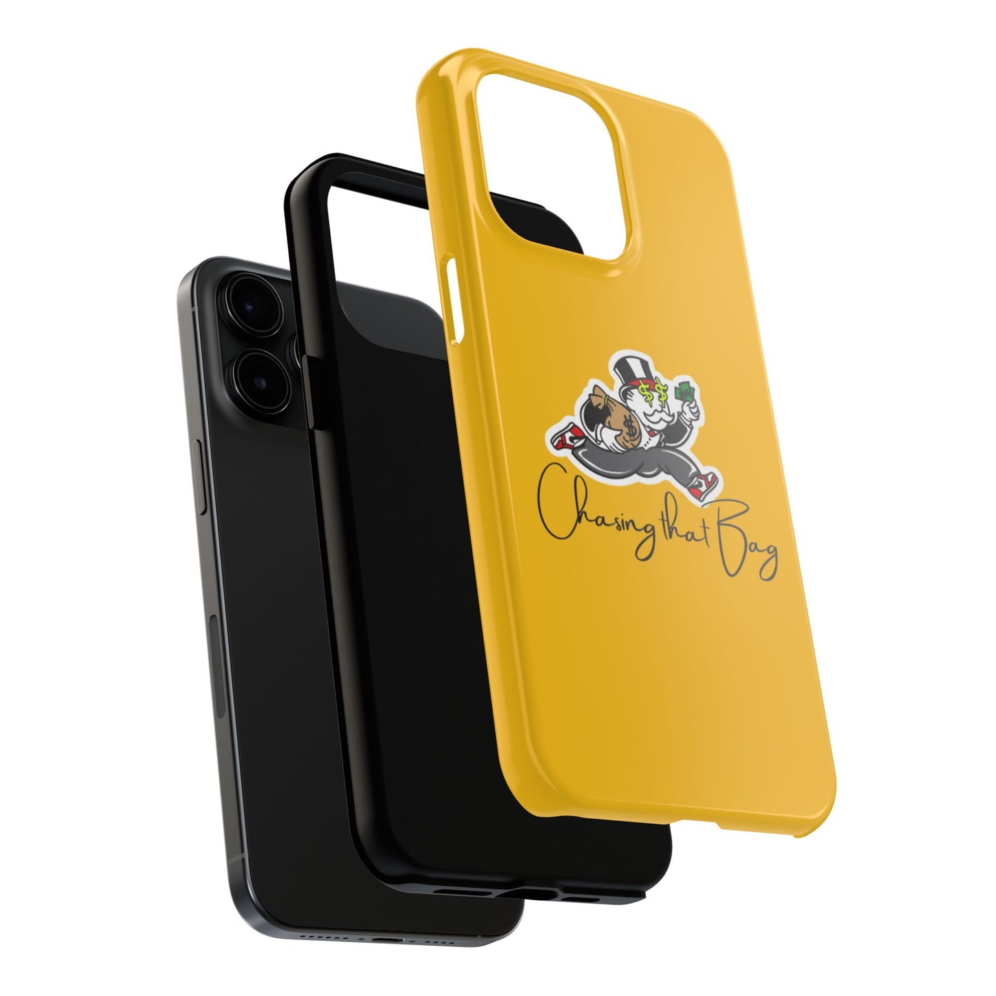Phone Case- Chasing That Bag Tough Case- Durable Protection