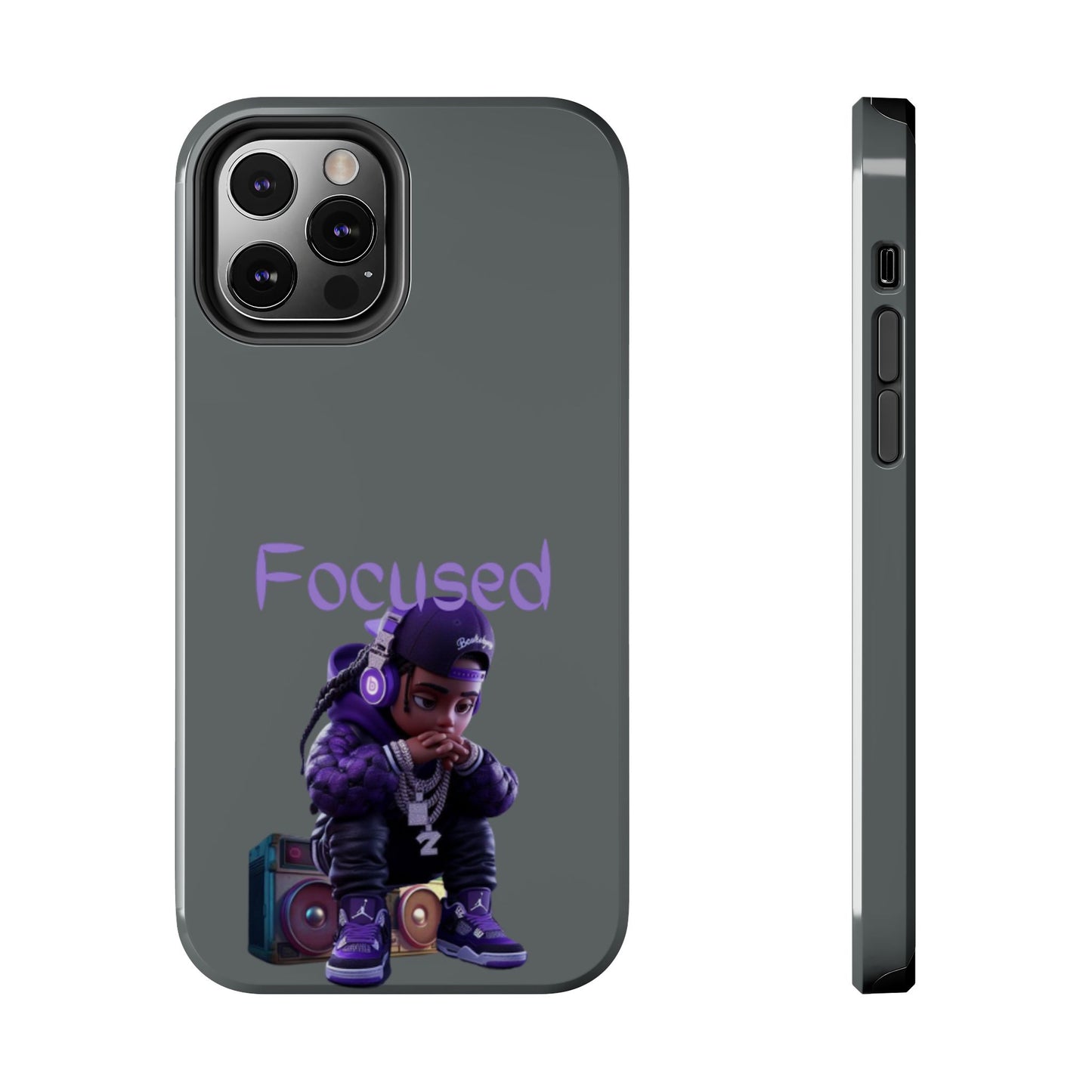 Phone Case- Focused Tough Case- Durable Protection