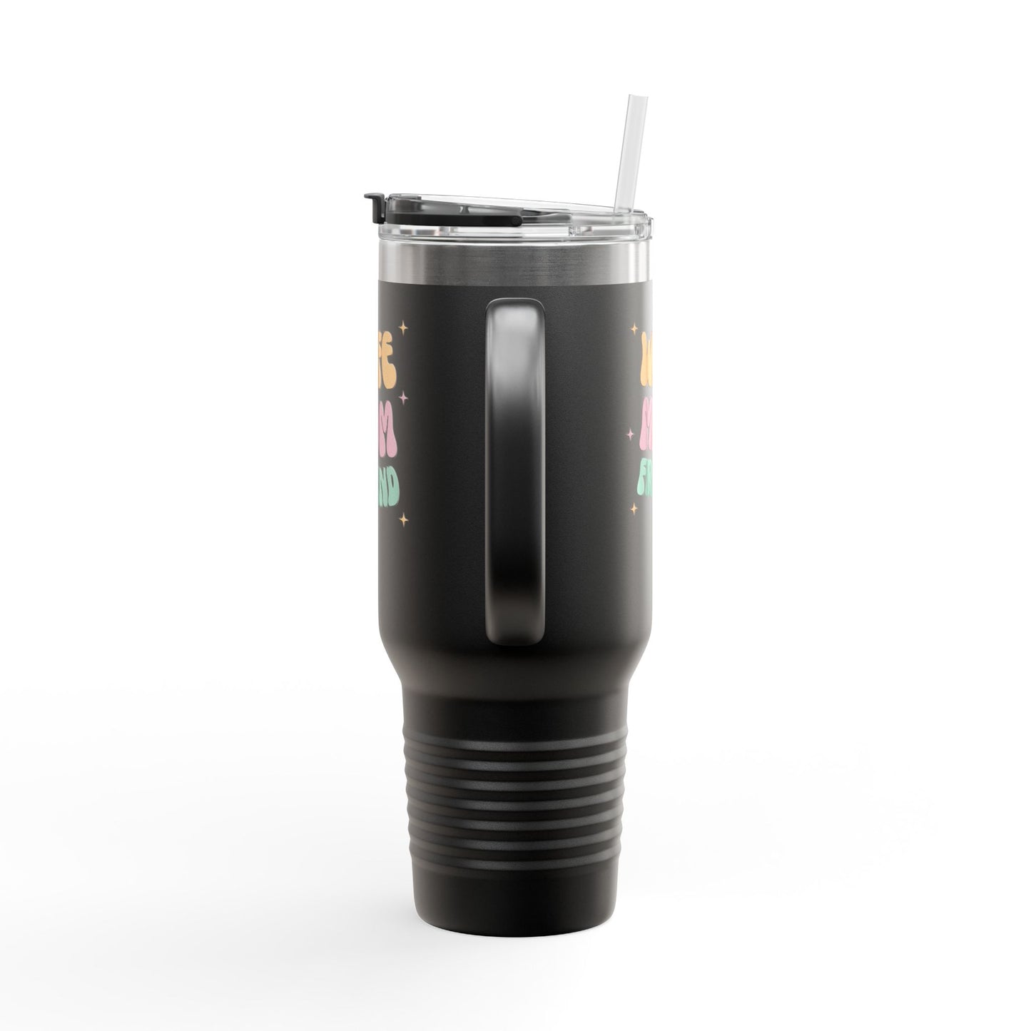 💖 40oz Insulated Travel Mug – Stylish Drinkware with Straw for Wives, Moms & Friends ✨