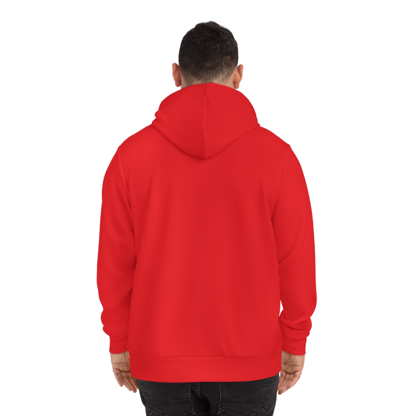 Firebrick Red Hoodie for Men & Women – Fearless Grizzly "Bet on Yourself" Motivation Wear