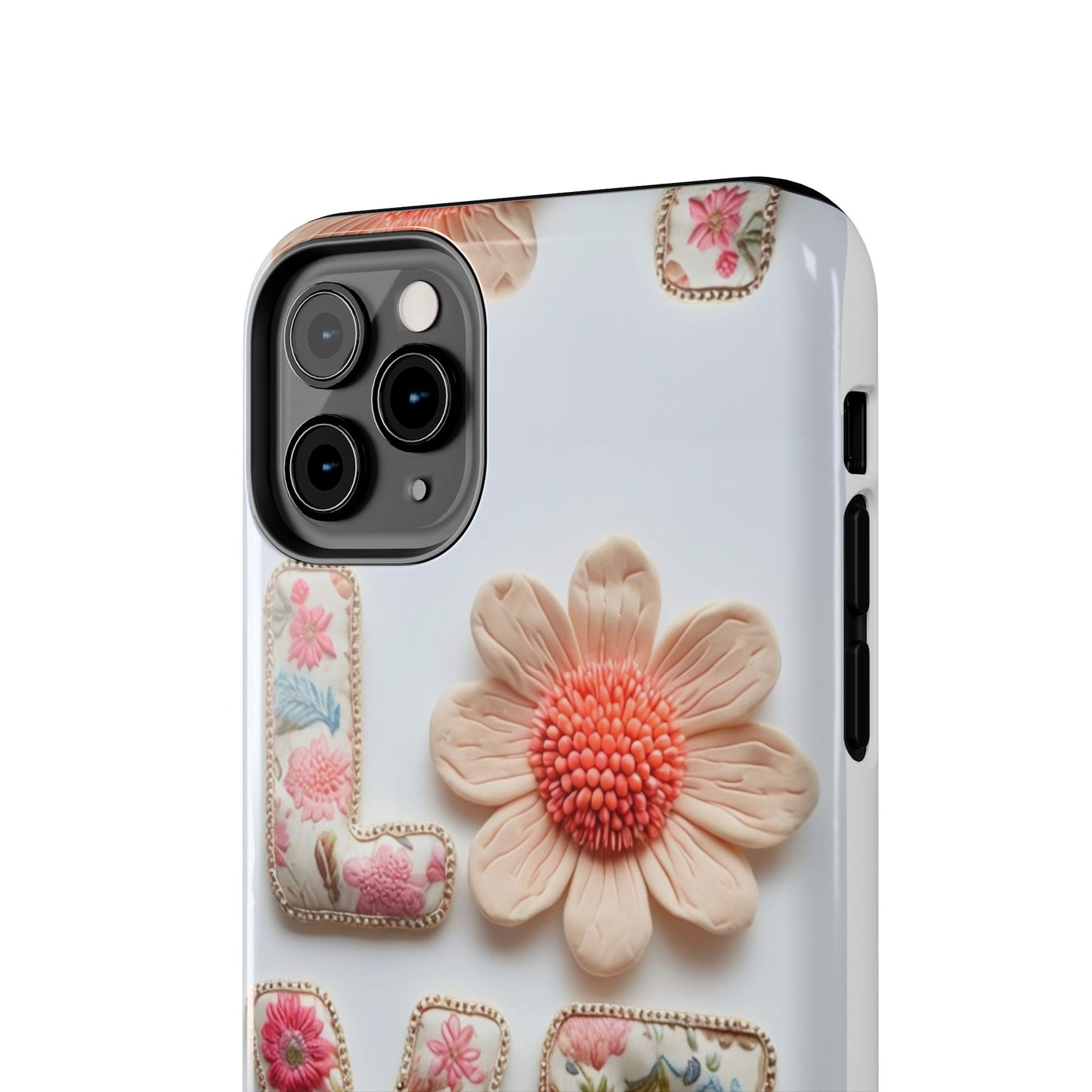 Floral 'Love Yourself' Tough Phone Case