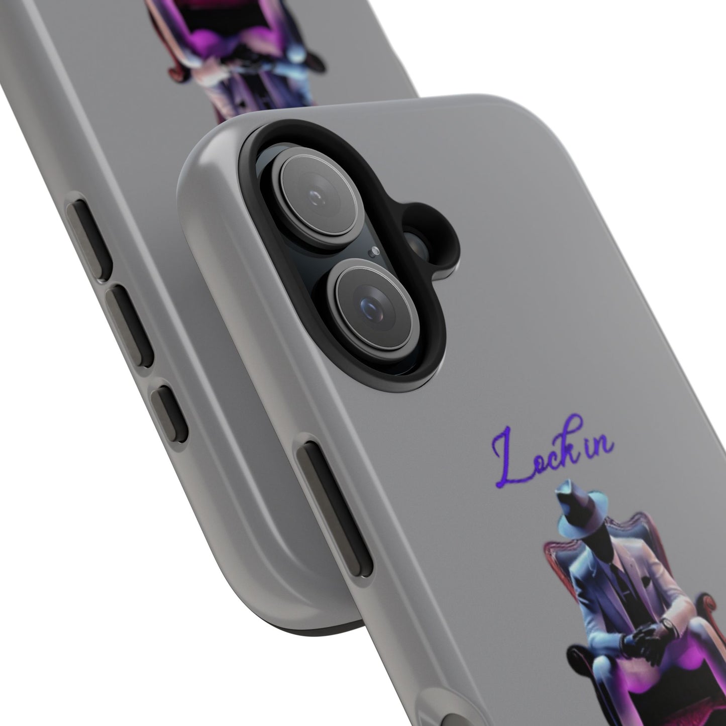 Phone case- Lock In, Stay Disciplined Tough Phone Case - Durable Protection